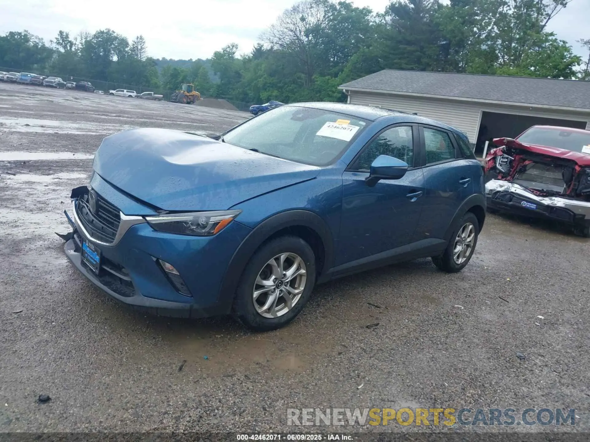 2 Photograph of a damaged car JM1DKFB76L1464689 MAZDA CX-3 2020