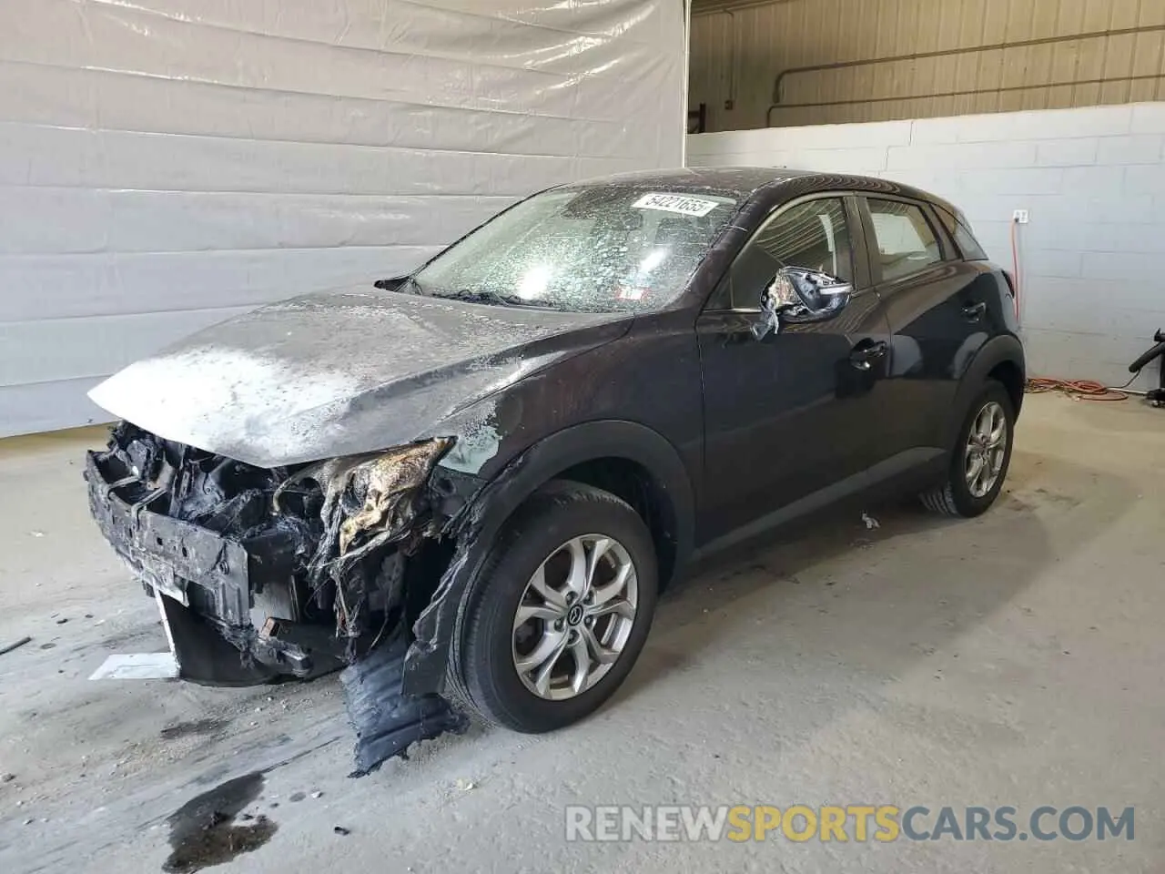 1 Photograph of a damaged car JM1DKFB77L1469156 MAZDA CX-3 2020