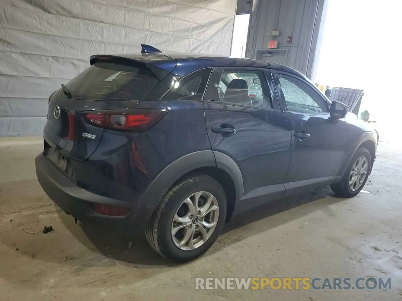 3 Photograph of a damaged car JM1DKFB77L1469156 MAZDA CX-3 2020