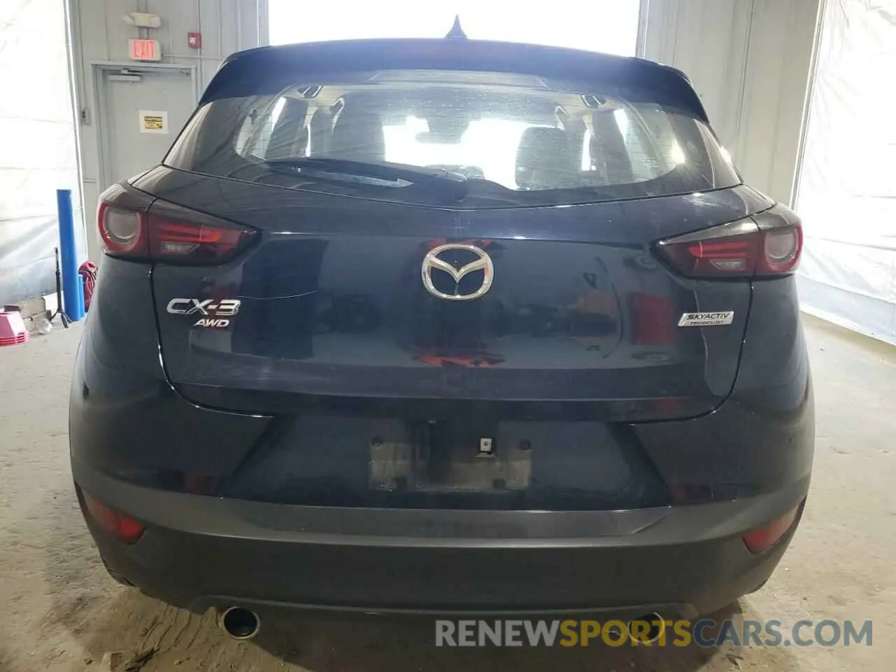 6 Photograph of a damaged car JM1DKFB77L1469156 MAZDA CX-3 2020