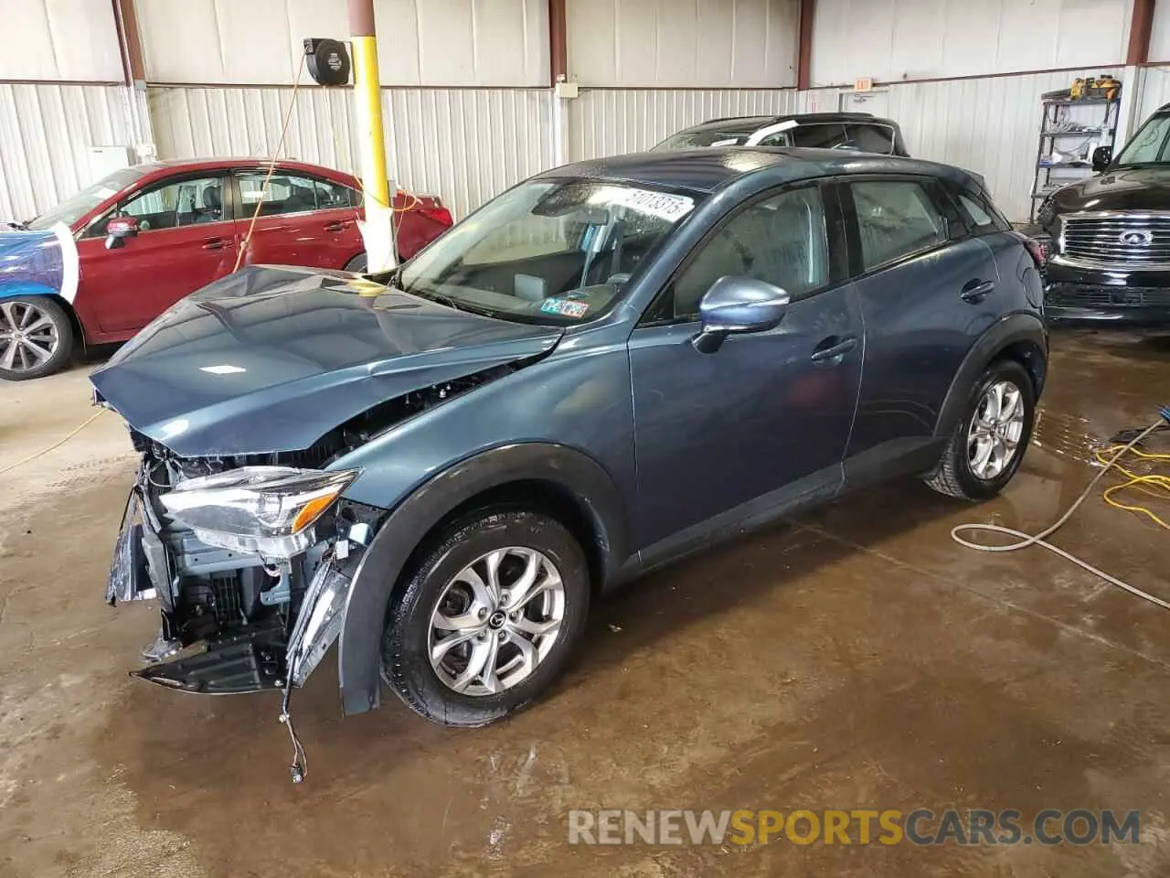 1 Photograph of a damaged car JM1DKFB77L1469383 MAZDA CX-3 2020