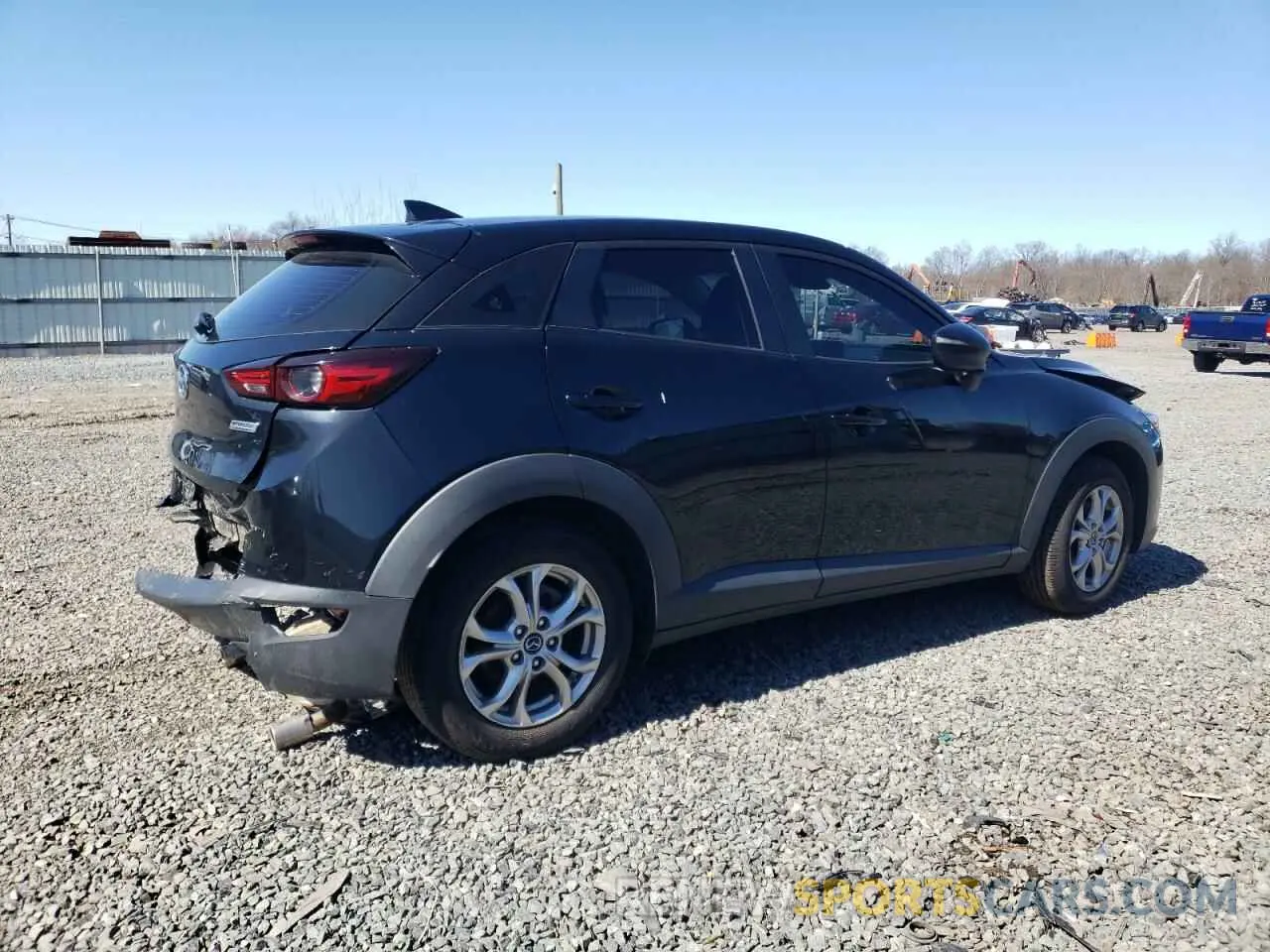 3 Photograph of a damaged car JM1DKFB77L1474454 MAZDA CX-3 2020