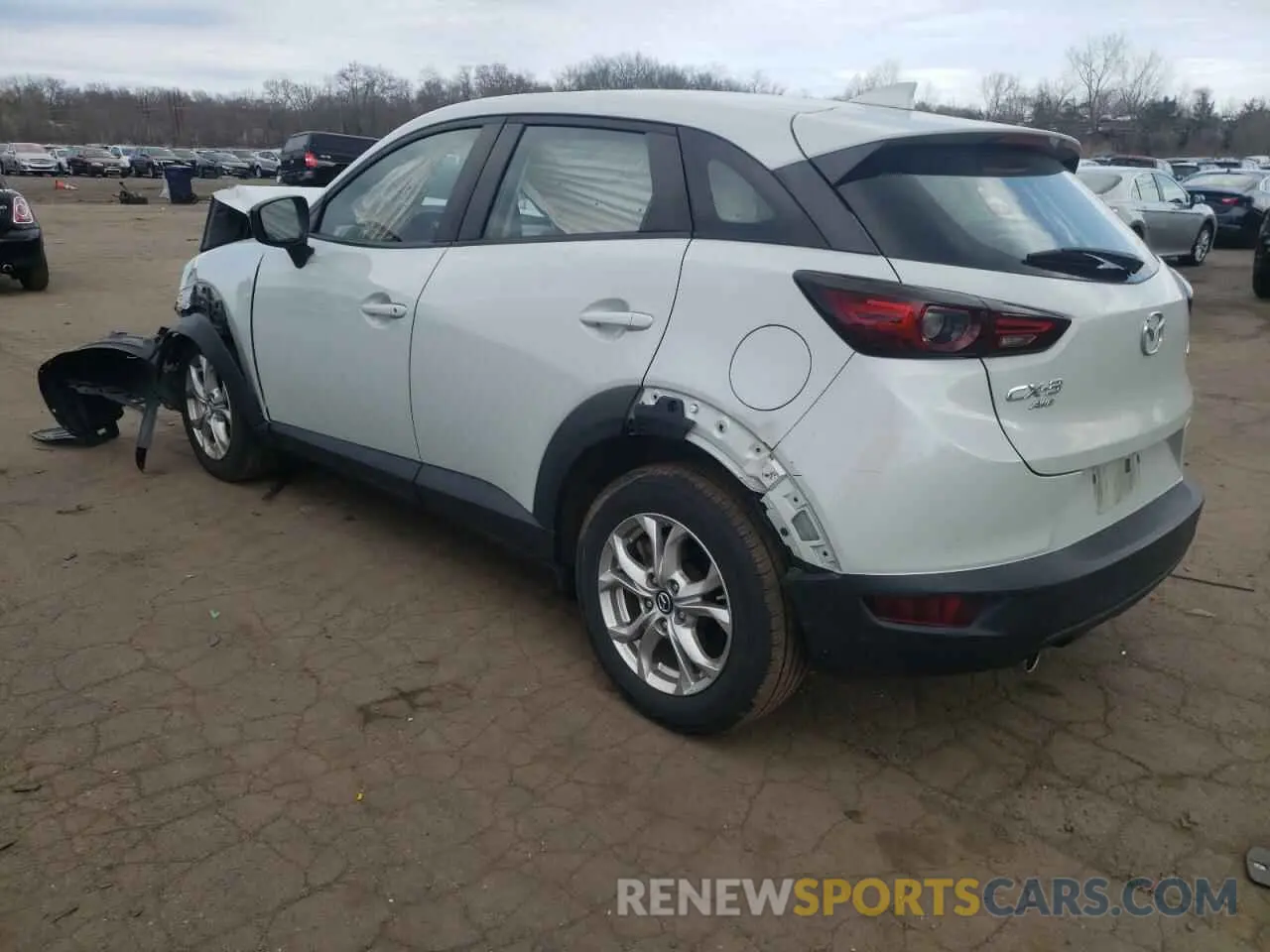 2 Photograph of a damaged car JM1DKFB7XL1475193 MAZDA CX-3 2020