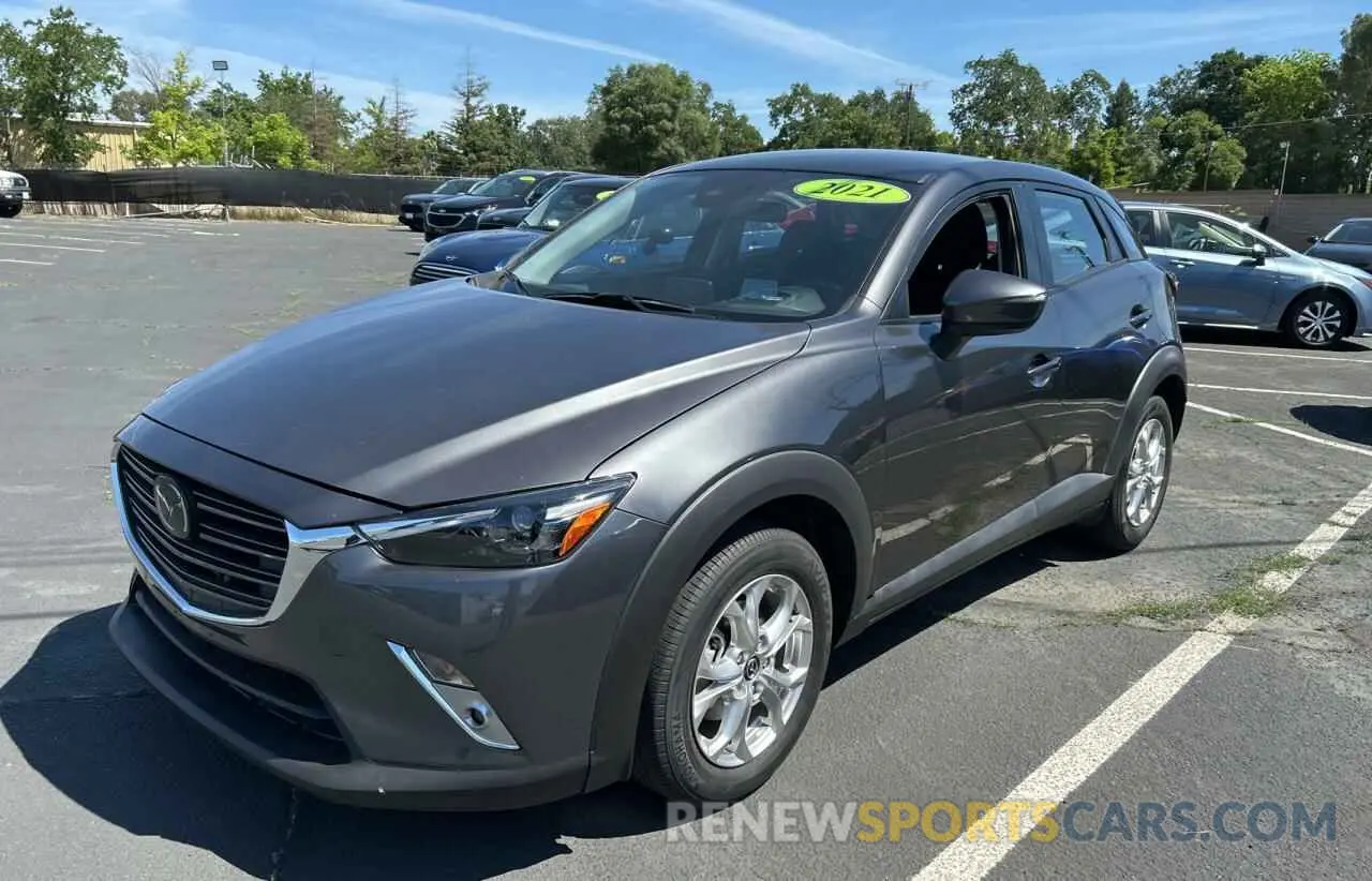 2 Photograph of a damaged car JM1DKDB72M1505132 MAZDA CX-3 2021