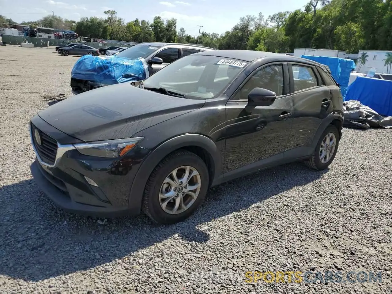 1 Photograph of a damaged car JM1DKDB73M1505009 MAZDA CX-3 2021