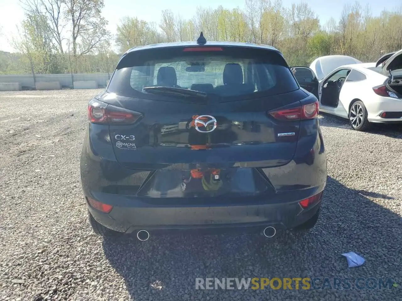 6 Photograph of a damaged car JM1DKDB74M1503916 MAZDA CX-3 2021