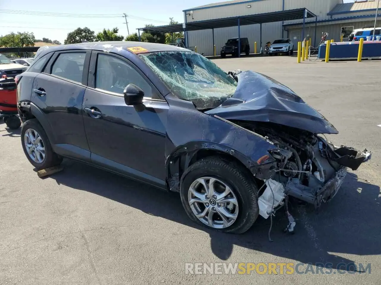4 Photograph of a damaged car JM1DKDB76M1507031 MAZDA CX-3 2021