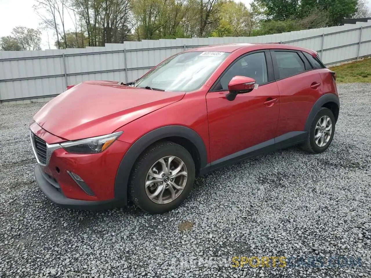 1 Photograph of a damaged car JM1DKDB78M1510092 MAZDA CX-3 2021