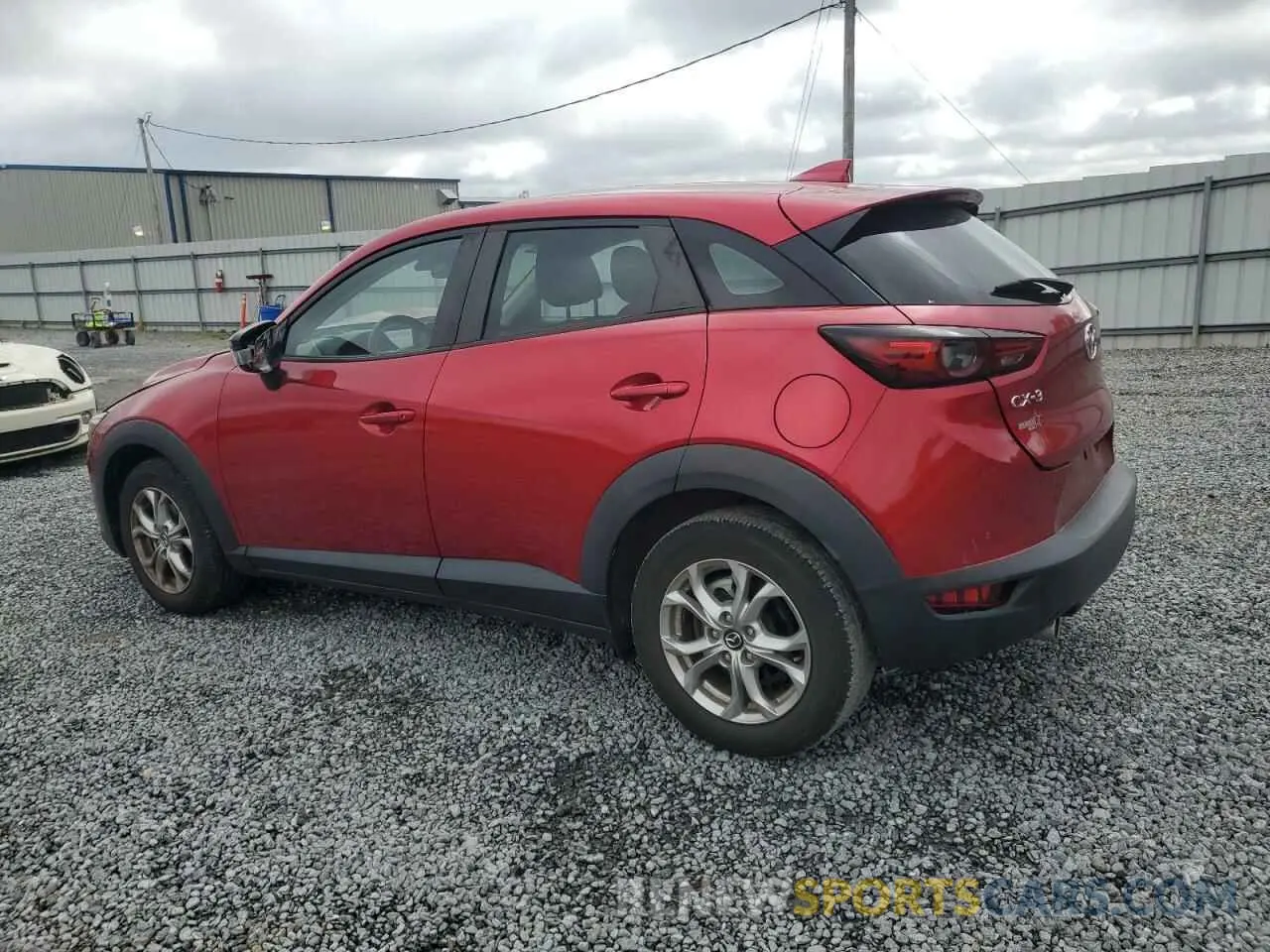 2 Photograph of a damaged car JM1DKDB78M1510092 MAZDA CX-3 2021