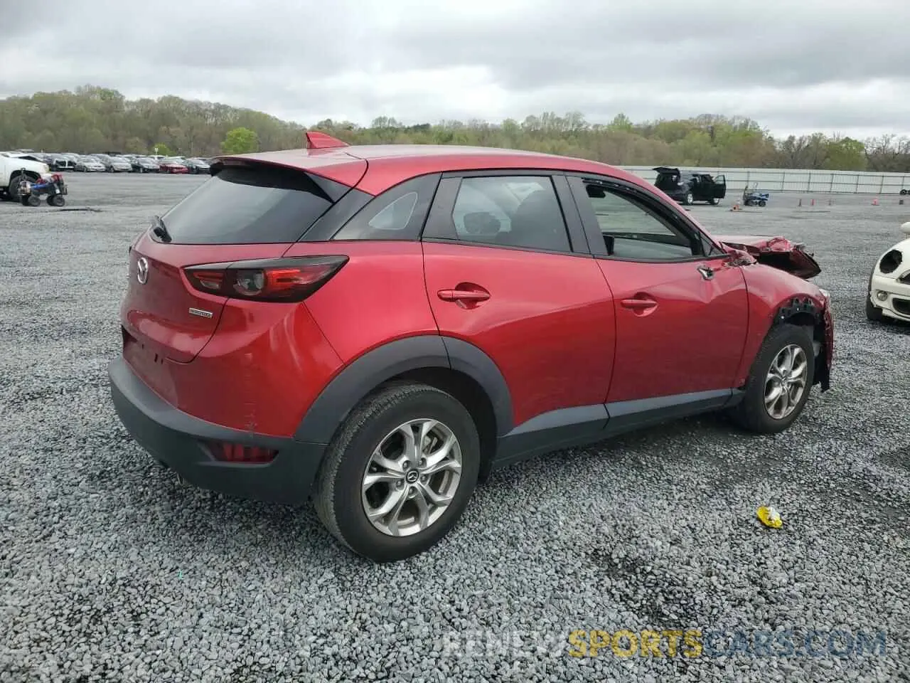 3 Photograph of a damaged car JM1DKDB78M1510092 MAZDA CX-3 2021