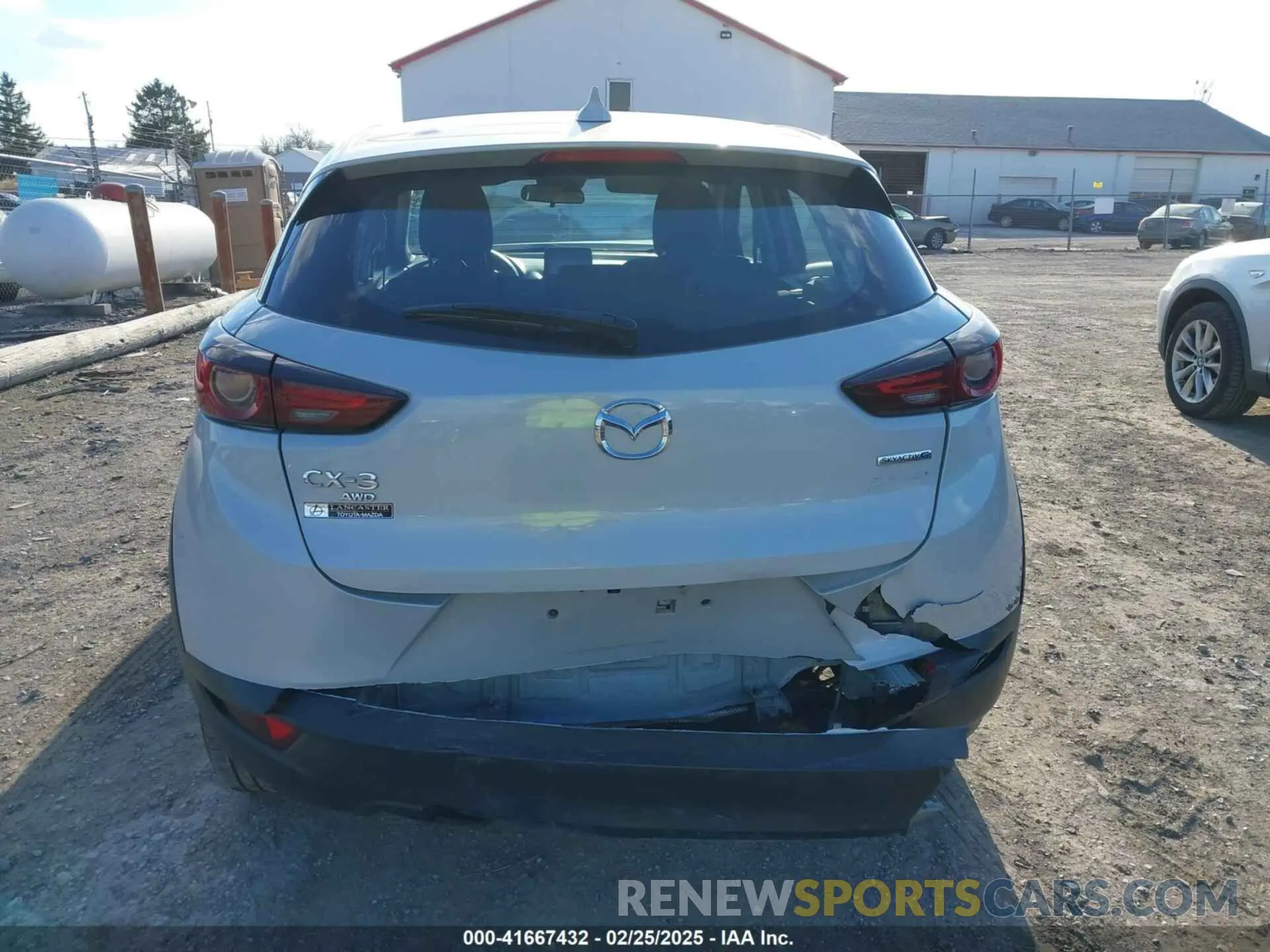 16 Photograph of a damaged car JM1DKFB70M1514312 MAZDA CX-3 2021