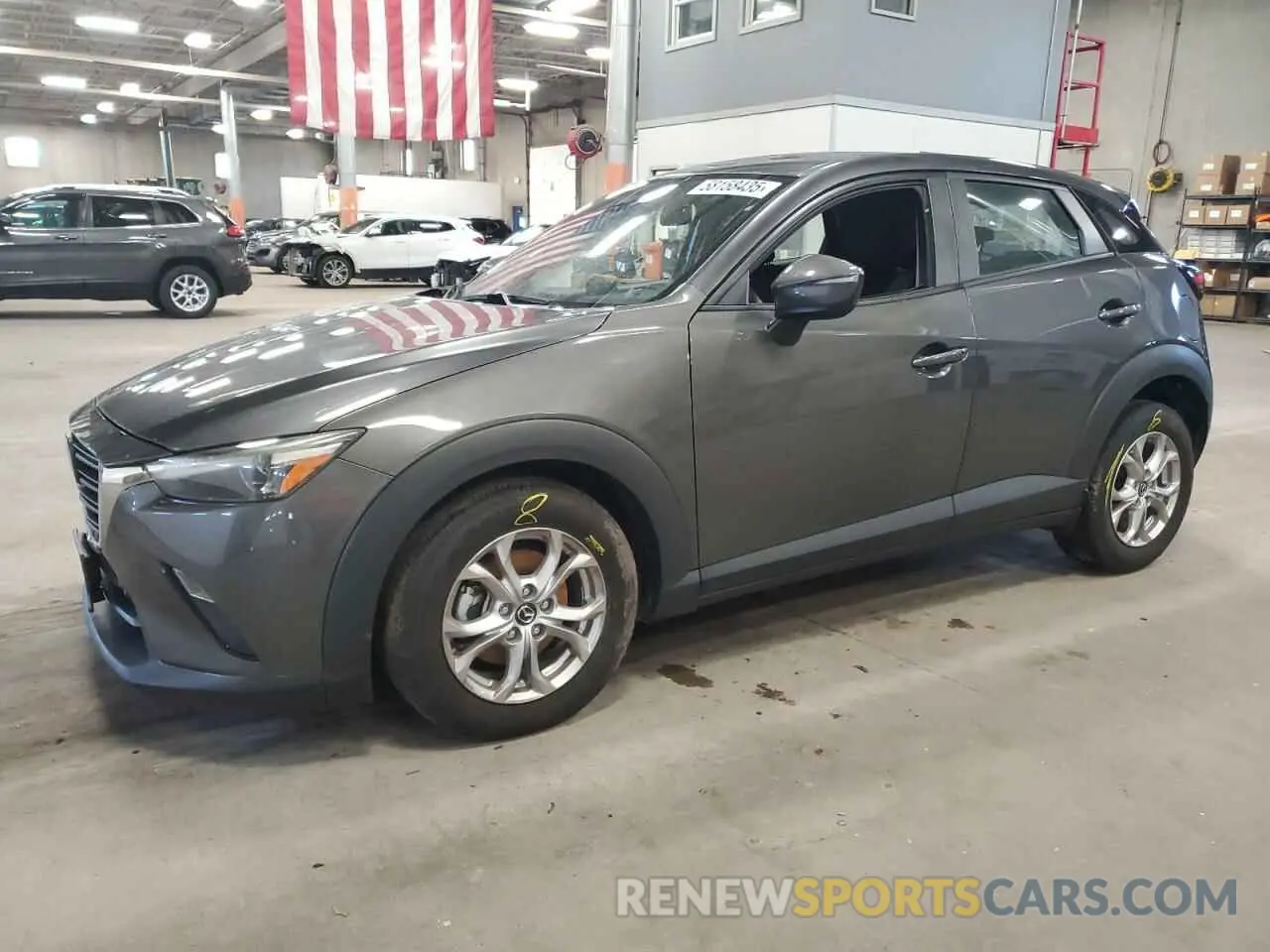 1 Photograph of a damaged car JM1DKFB73M1502915 MAZDA CX-3 2021