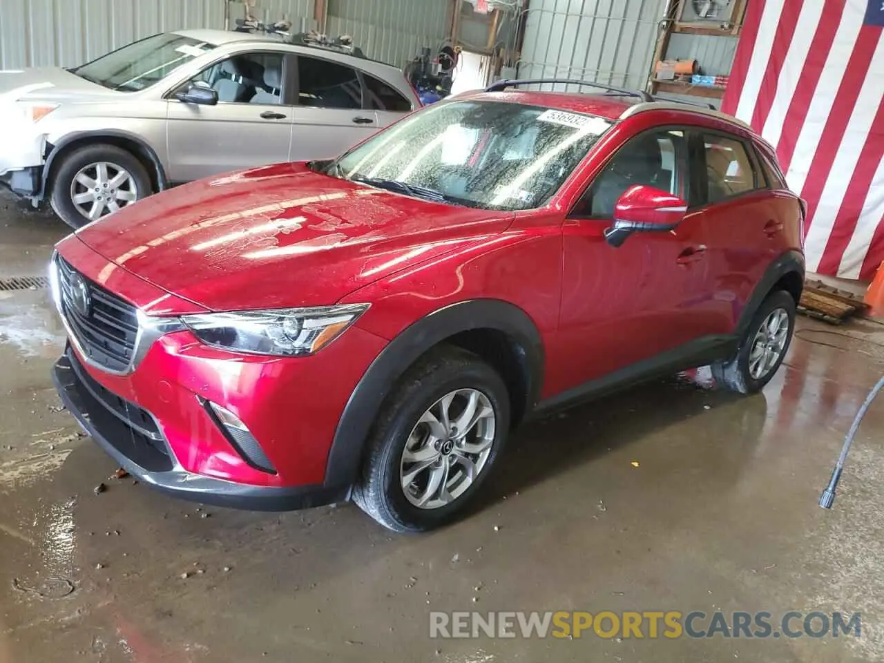 1 Photograph of a damaged car JM1DKFB73M1505717 MAZDA CX-3 2021