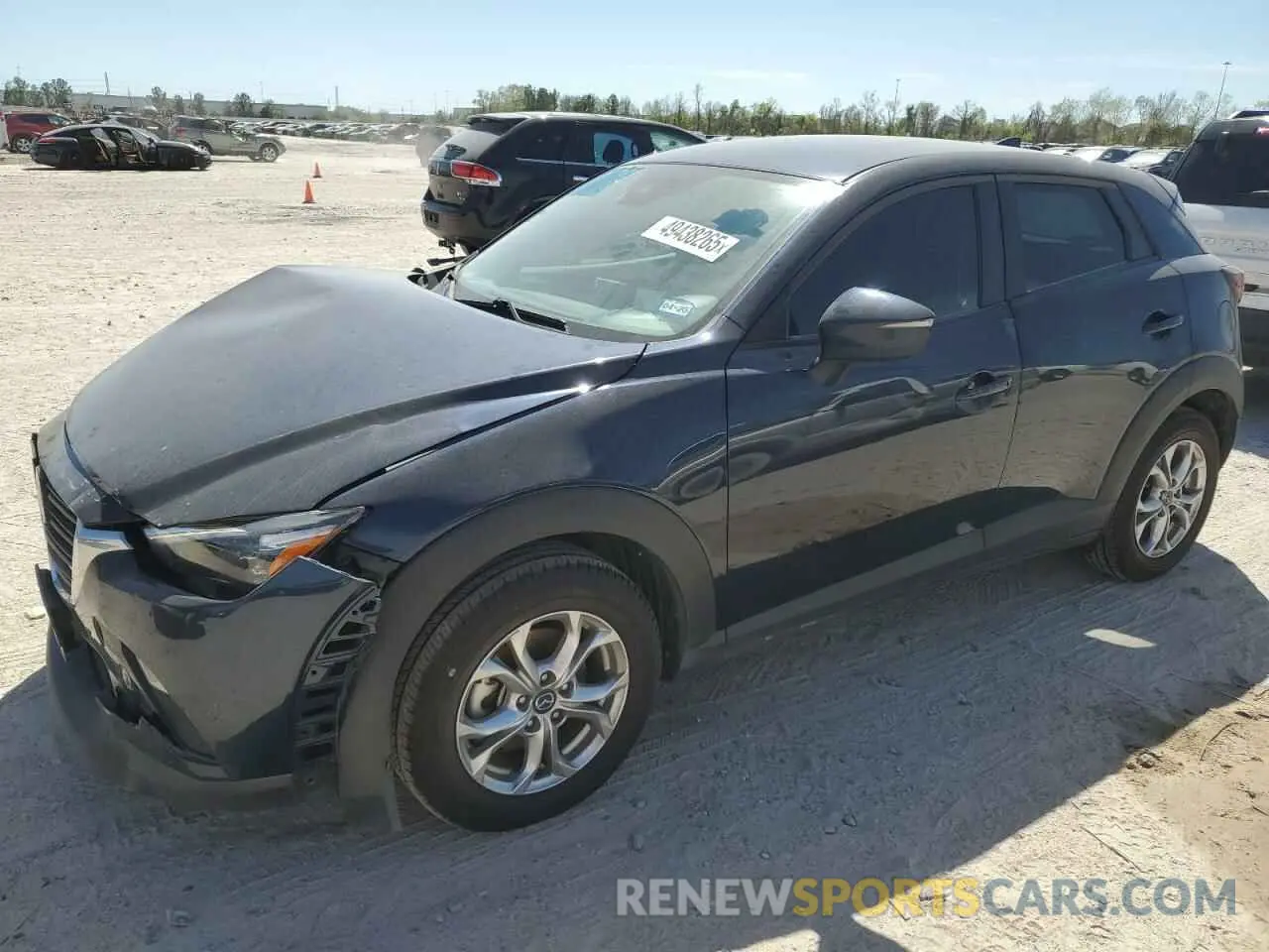 1 Photograph of a damaged car JM1DKFB78M1513666 MAZDA CX-3 2021