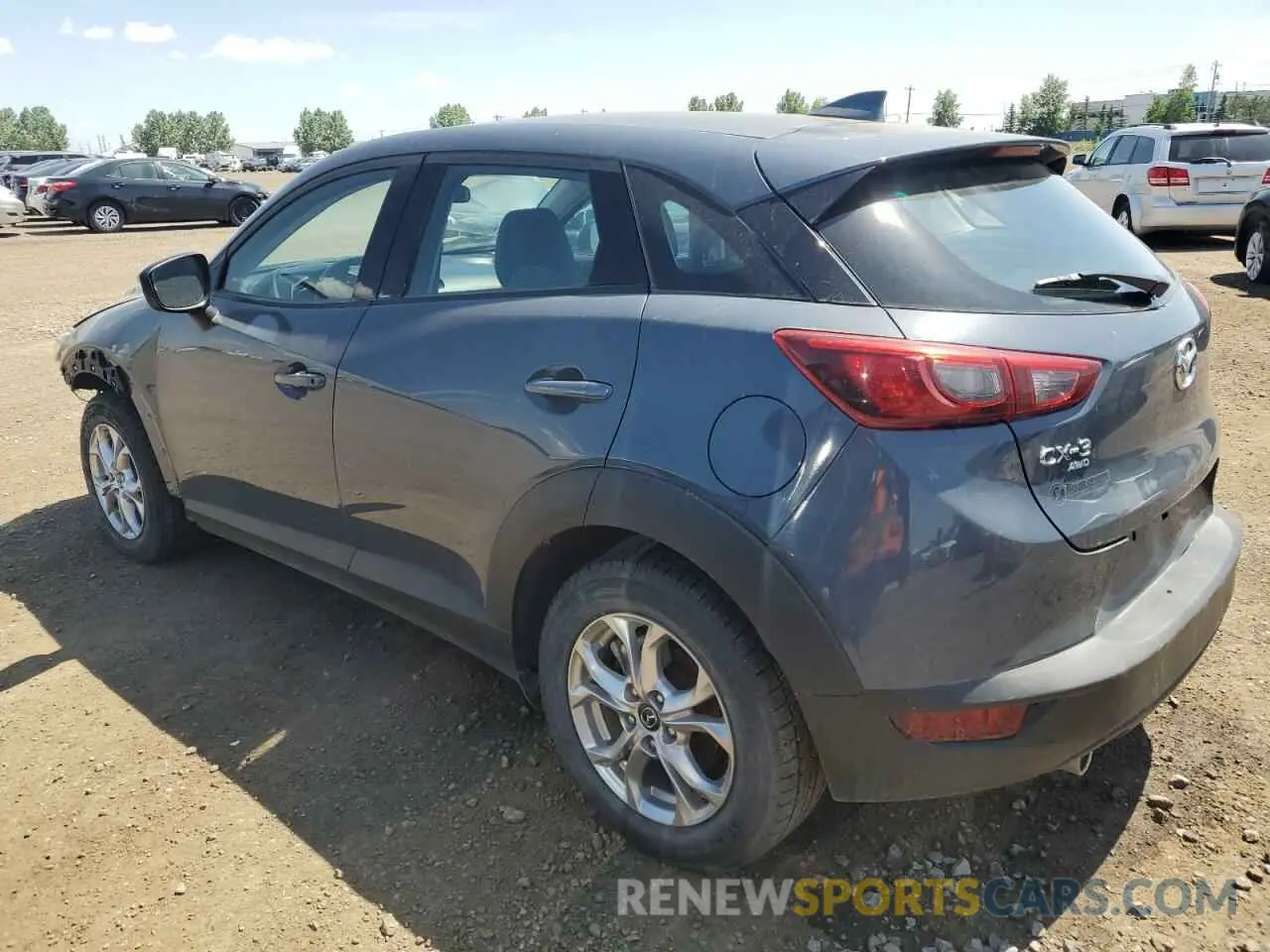 2 Photograph of a damaged car JM1DKFC78M1508479 MAZDA CX-3 2021