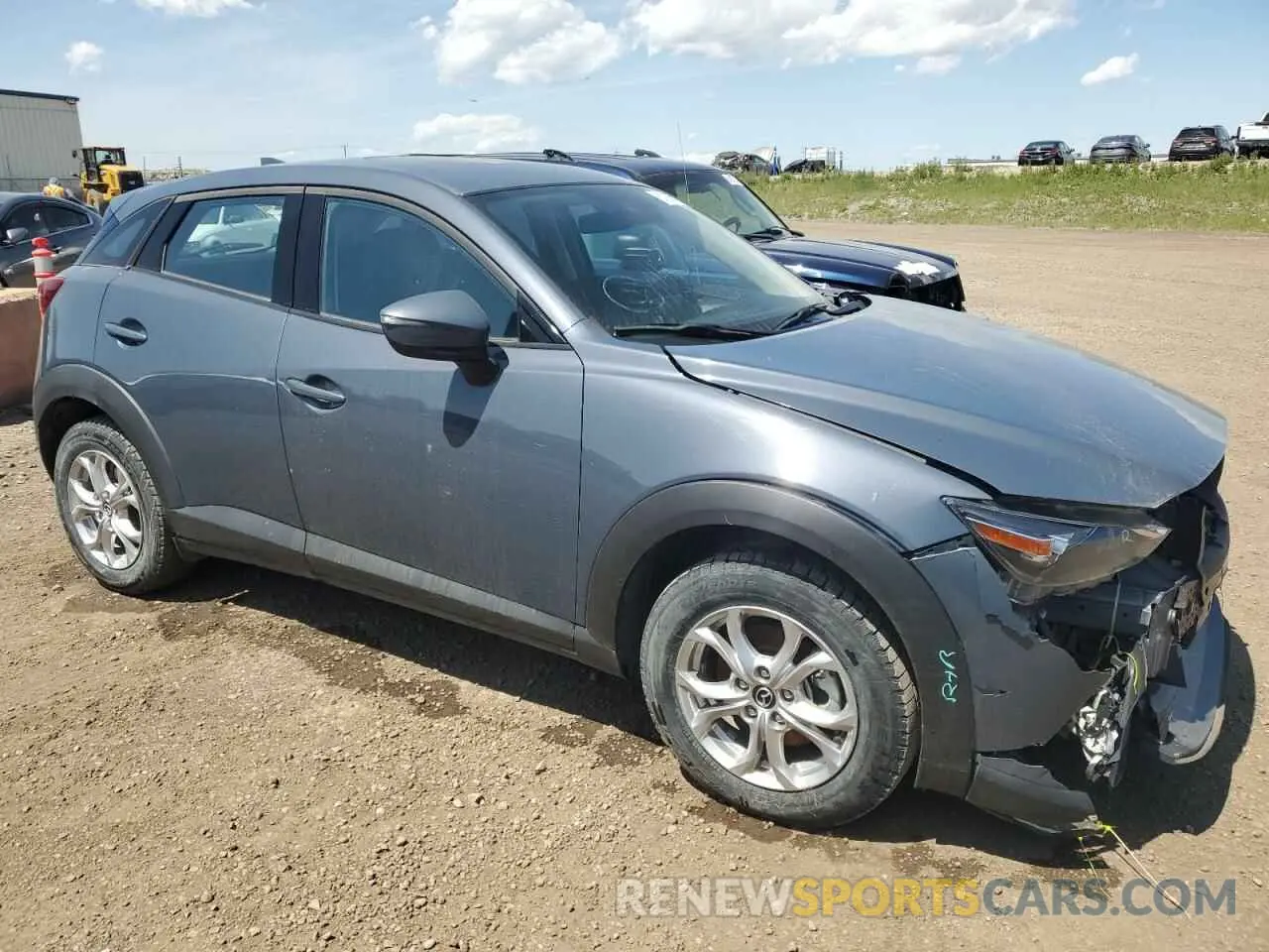 4 Photograph of a damaged car JM1DKFC78M1508479 MAZDA CX-3 2021