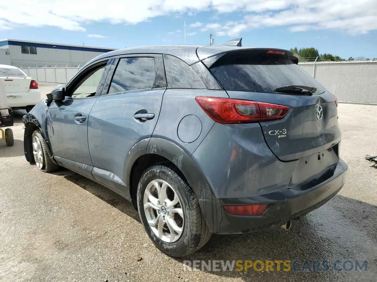 2 Photograph of a damaged car JM1DKFC79M1504702 MAZDA CX-3 2021