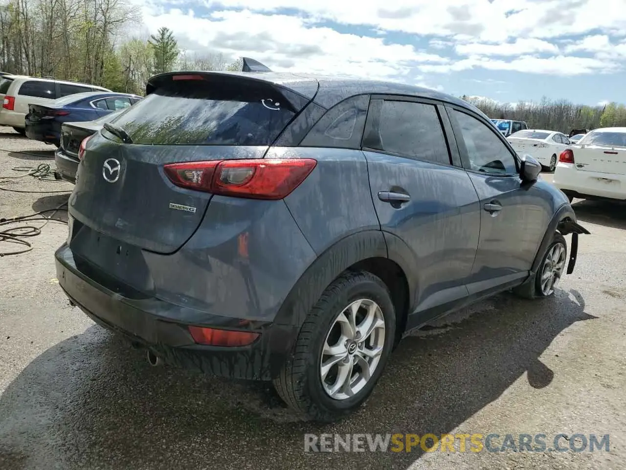 3 Photograph of a damaged car JM1DKFC79M1504702 MAZDA CX-3 2021