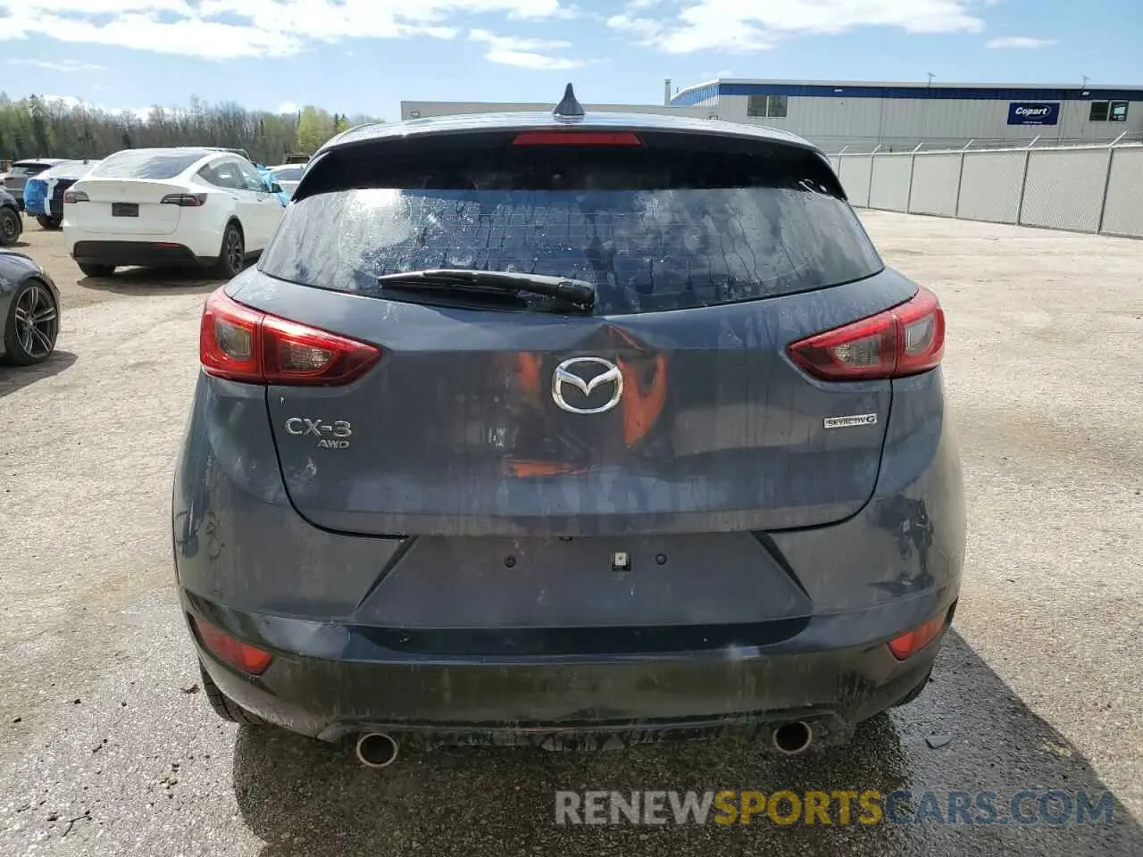 6 Photograph of a damaged car JM1DKFC79M1504702 MAZDA CX-3 2021