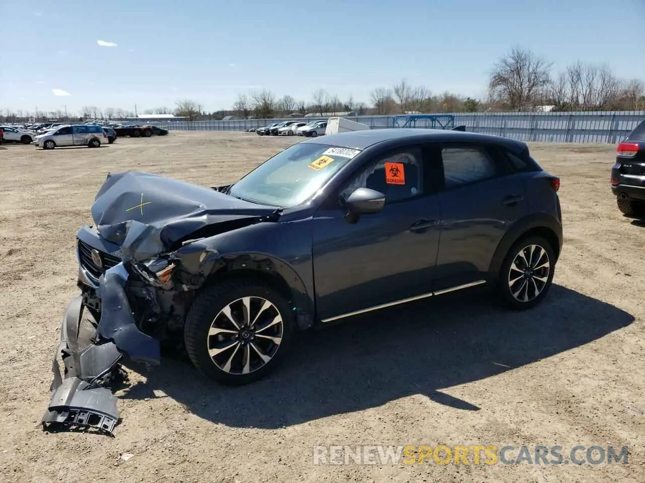 1 Photograph of a damaged car JM1DKFD70M1512475 MAZDA CX-3 2021