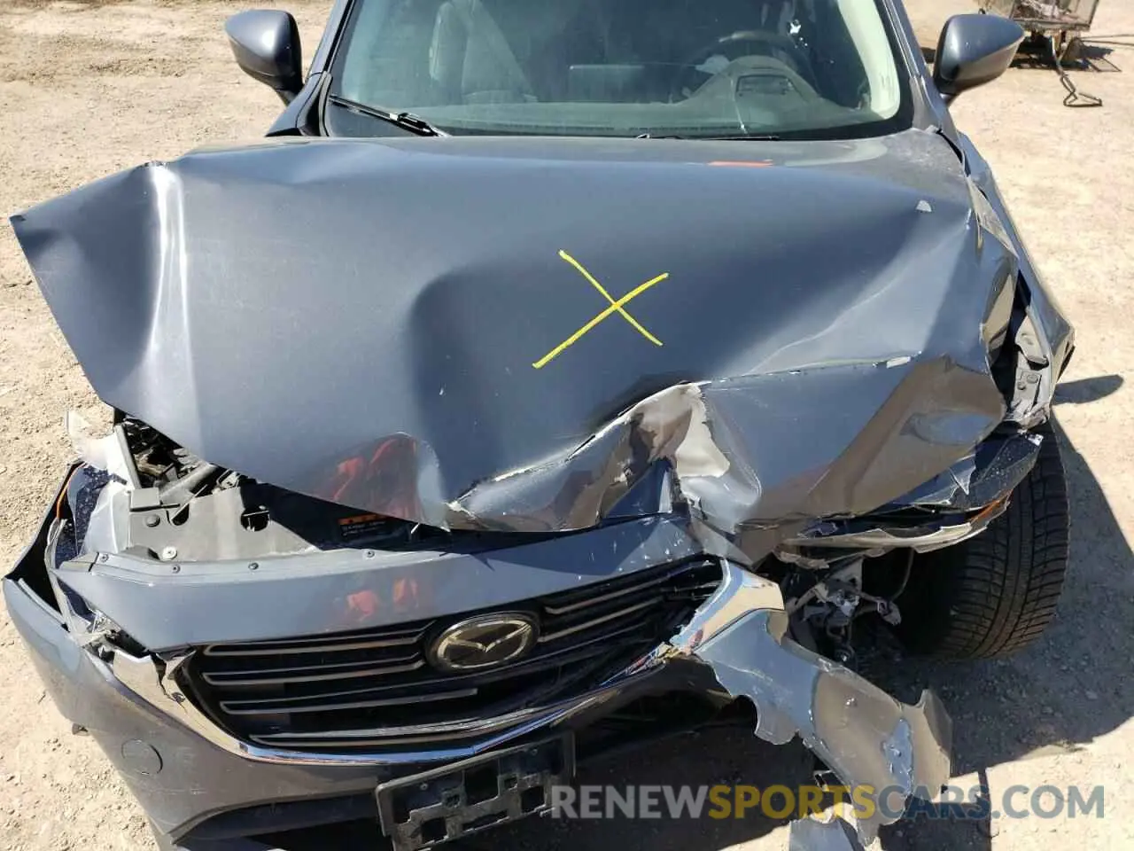 12 Photograph of a damaged car JM1DKFD70M1512475 MAZDA CX-3 2021