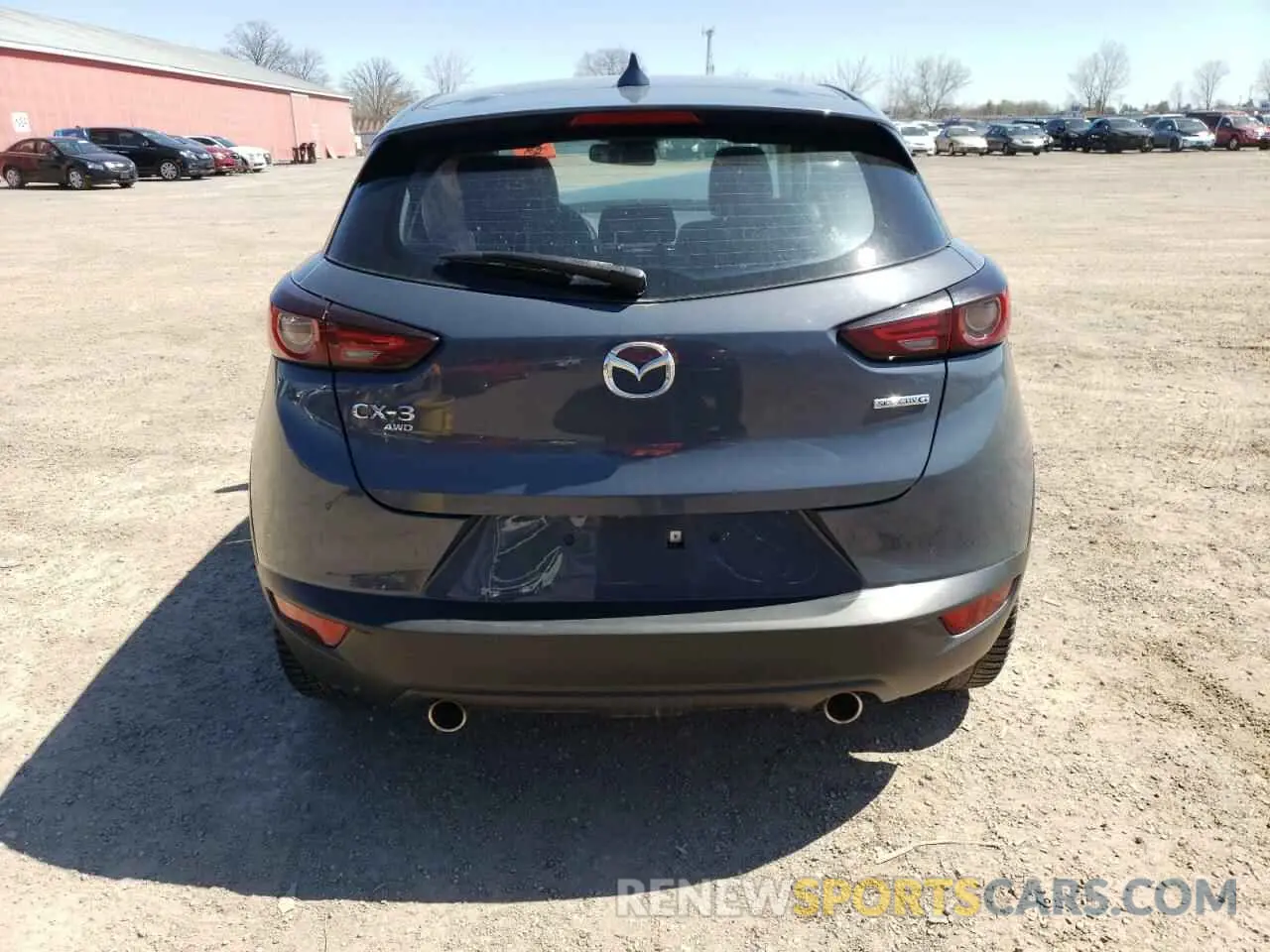 6 Photograph of a damaged car JM1DKFD70M1512475 MAZDA CX-3 2021