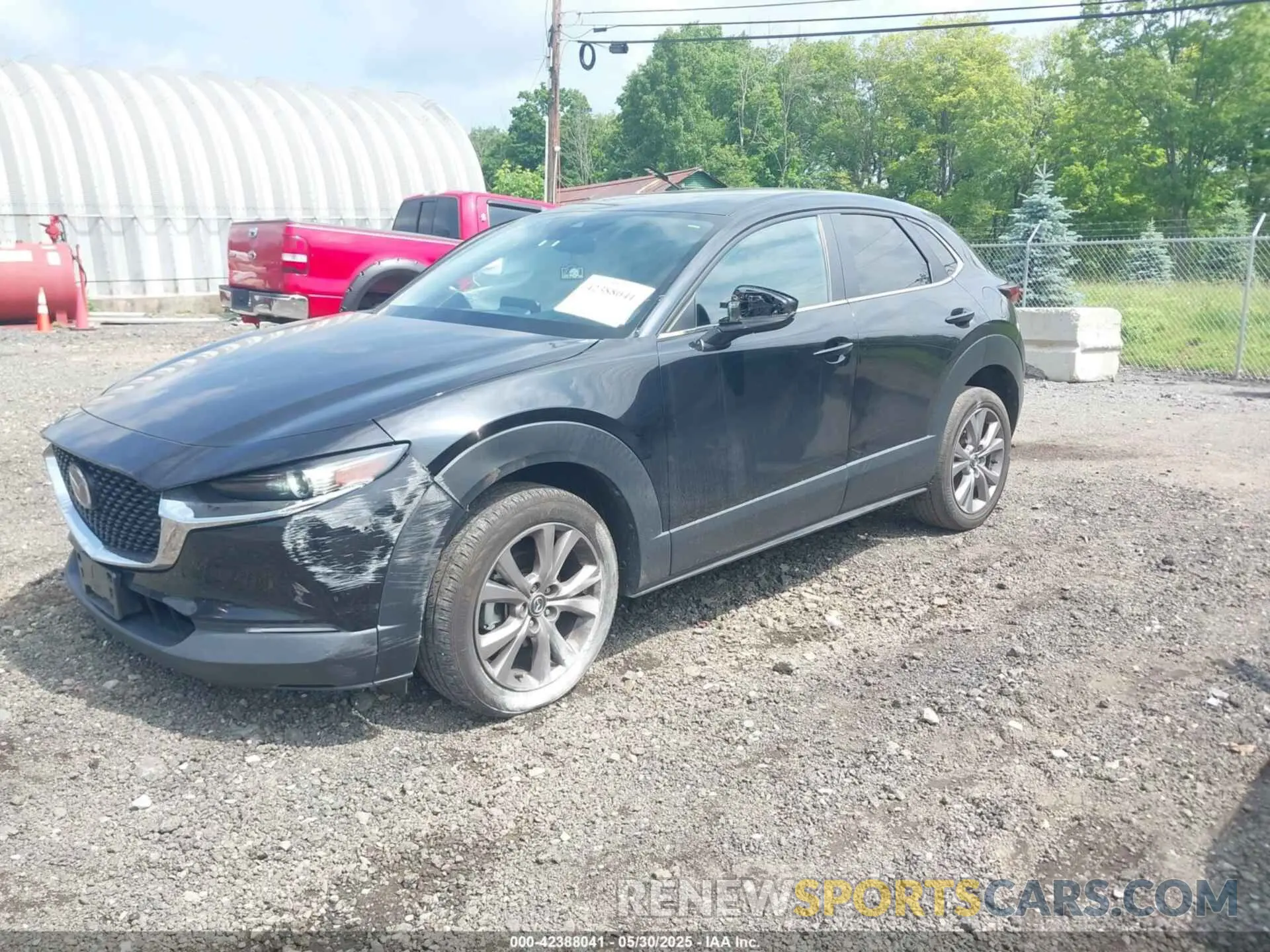 2 Photograph of a damaged car 3MVDMBCL6LM124054 MAZDA CX-30 2020