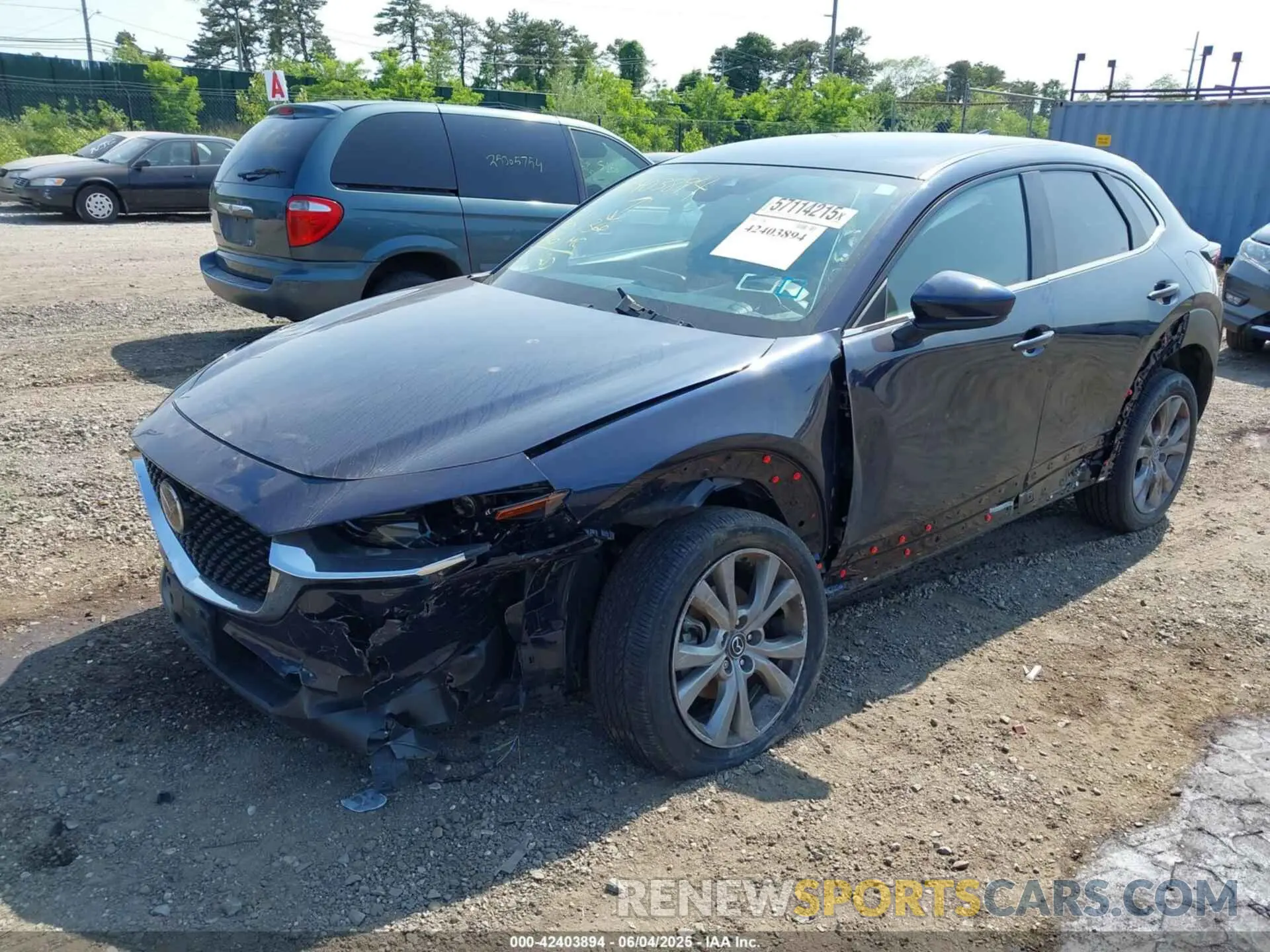 2 Photograph of a damaged car 3MVDMBDL2LM108206 MAZDA CX-30 2020
