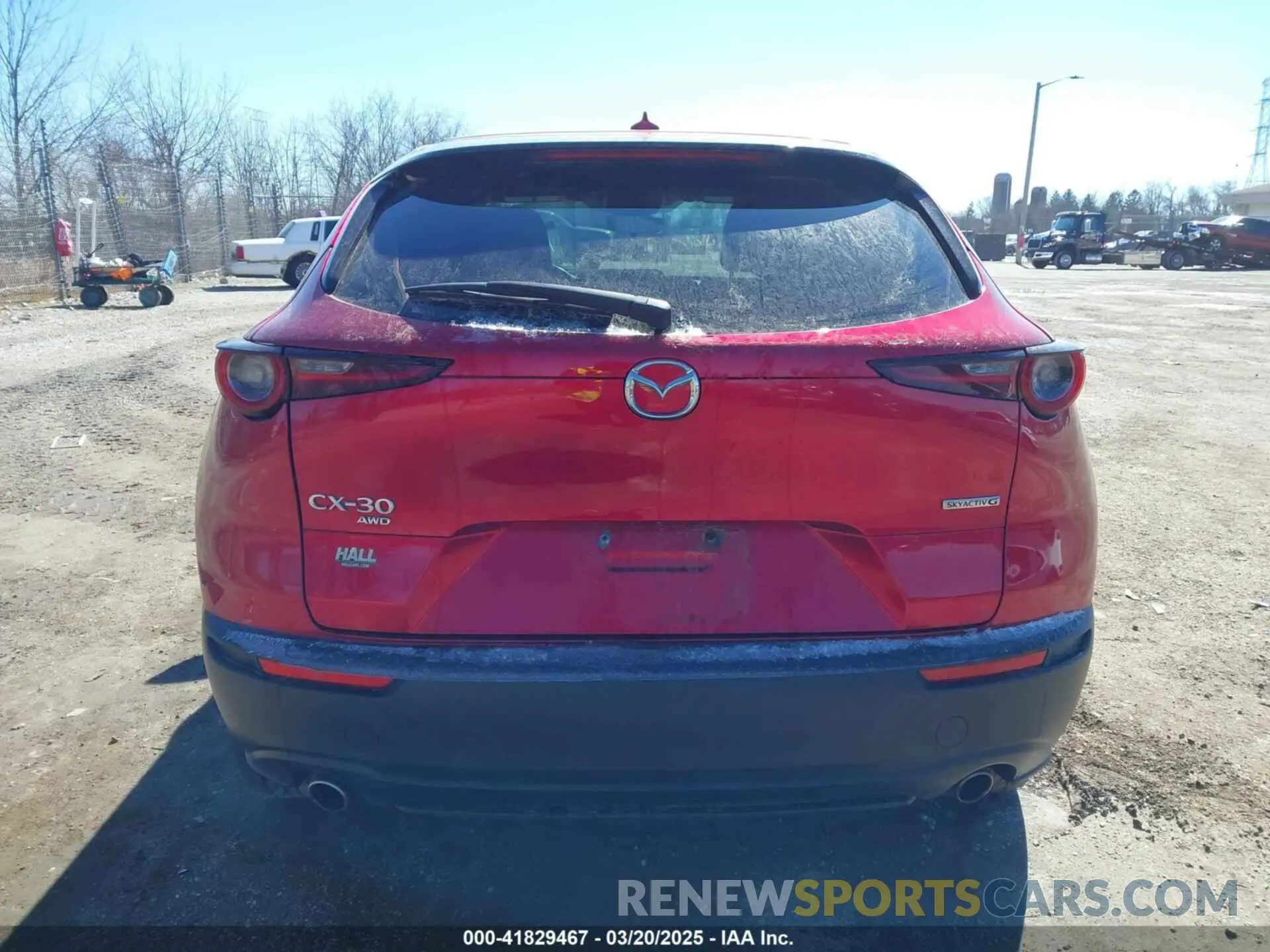 16 Photograph of a damaged car 3MVDMBDL4LM109695 MAZDA CX-30 2020