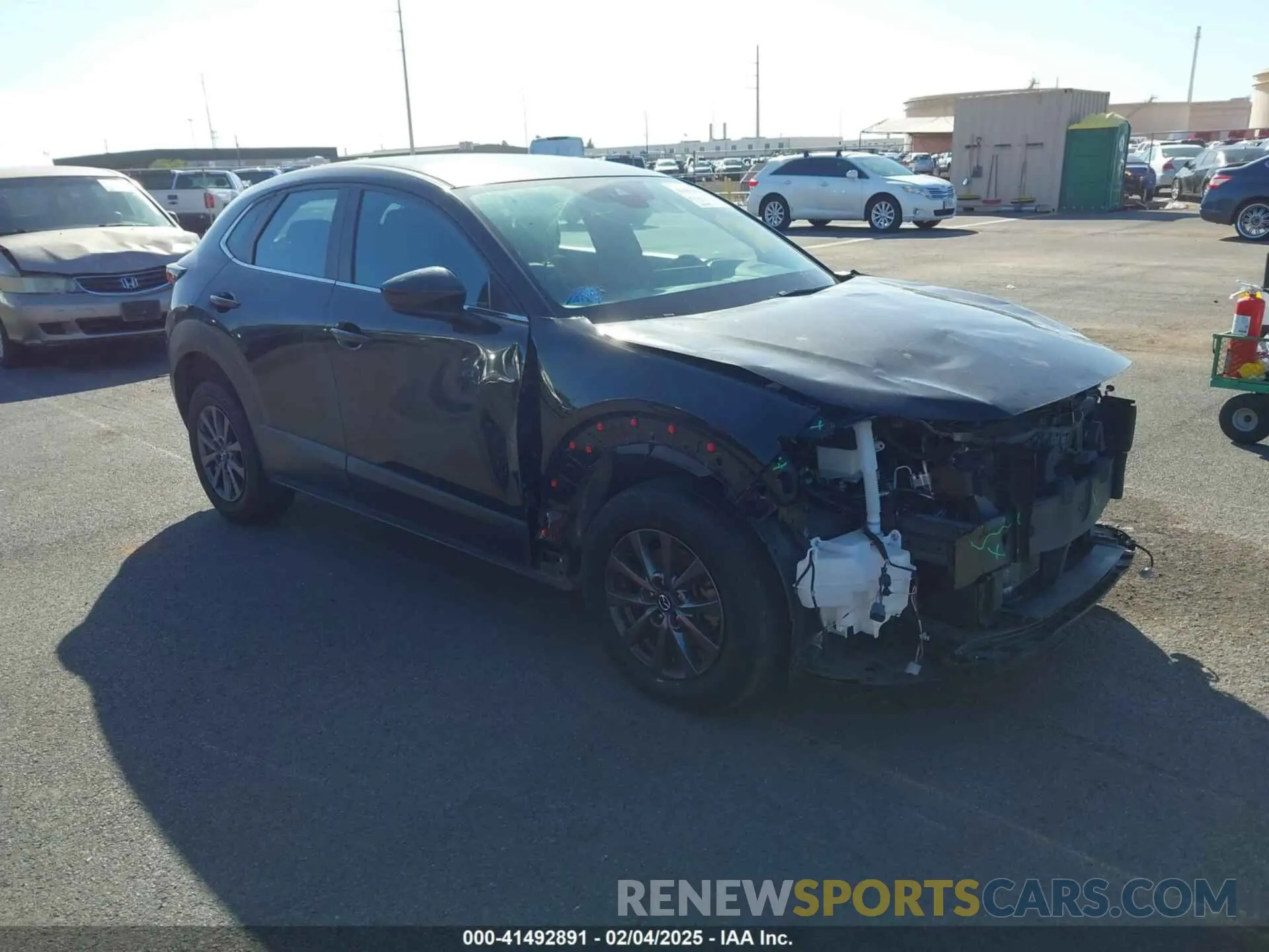 1 Photograph of a damaged car 3MVDMAAL0MM226917 MAZDA CX-30 2021