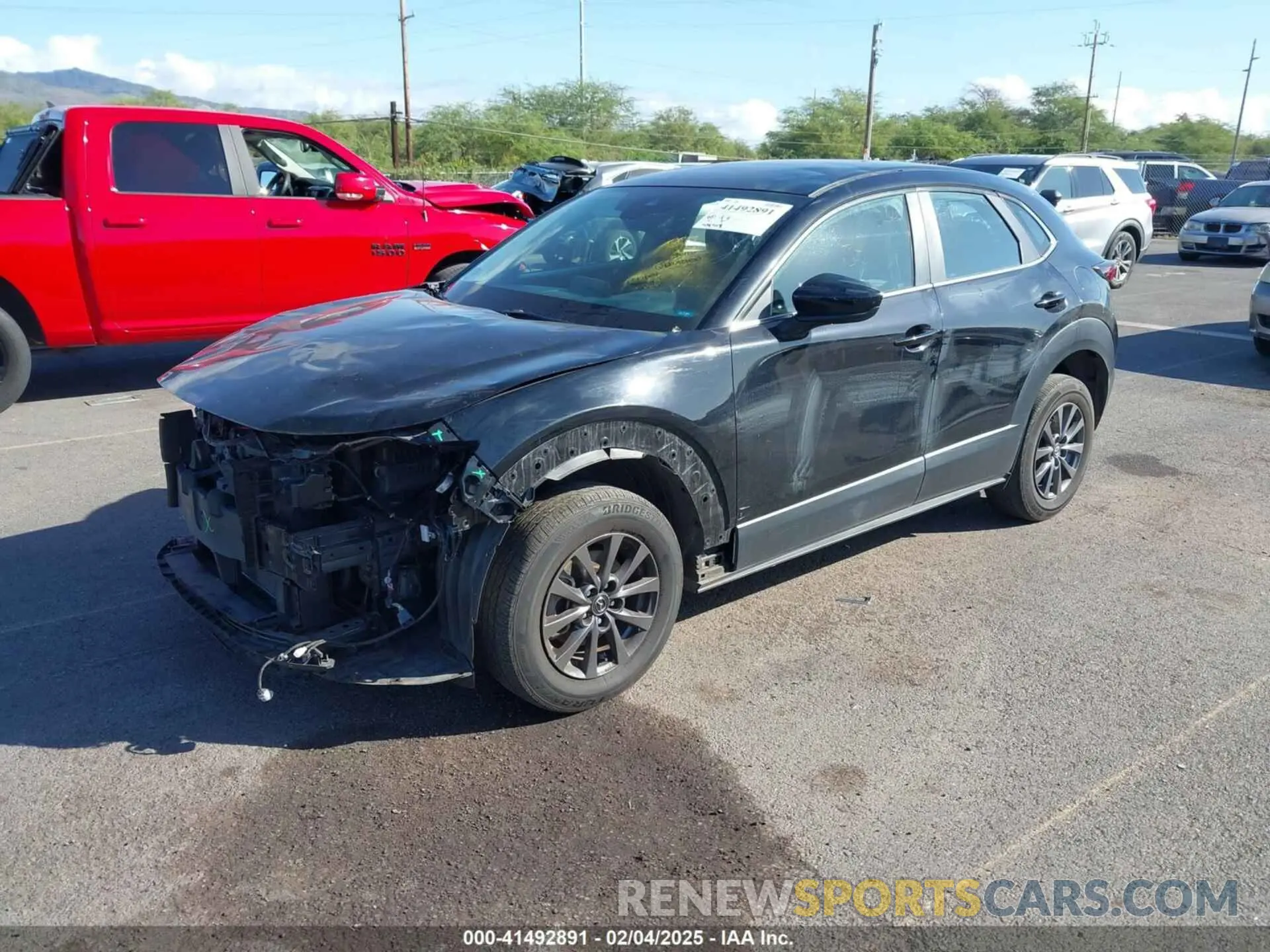 2 Photograph of a damaged car 3MVDMAAL0MM226917 MAZDA CX-30 2021