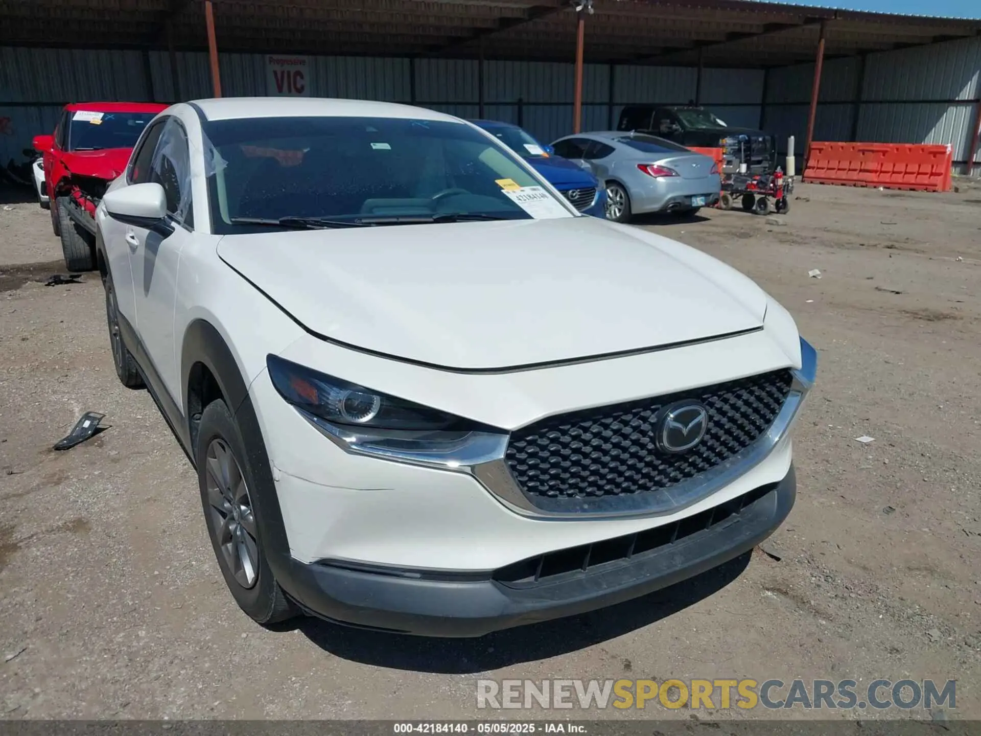 1 Photograph of a damaged car 3MVDMAAL1MM214954 MAZDA CX-30 2021