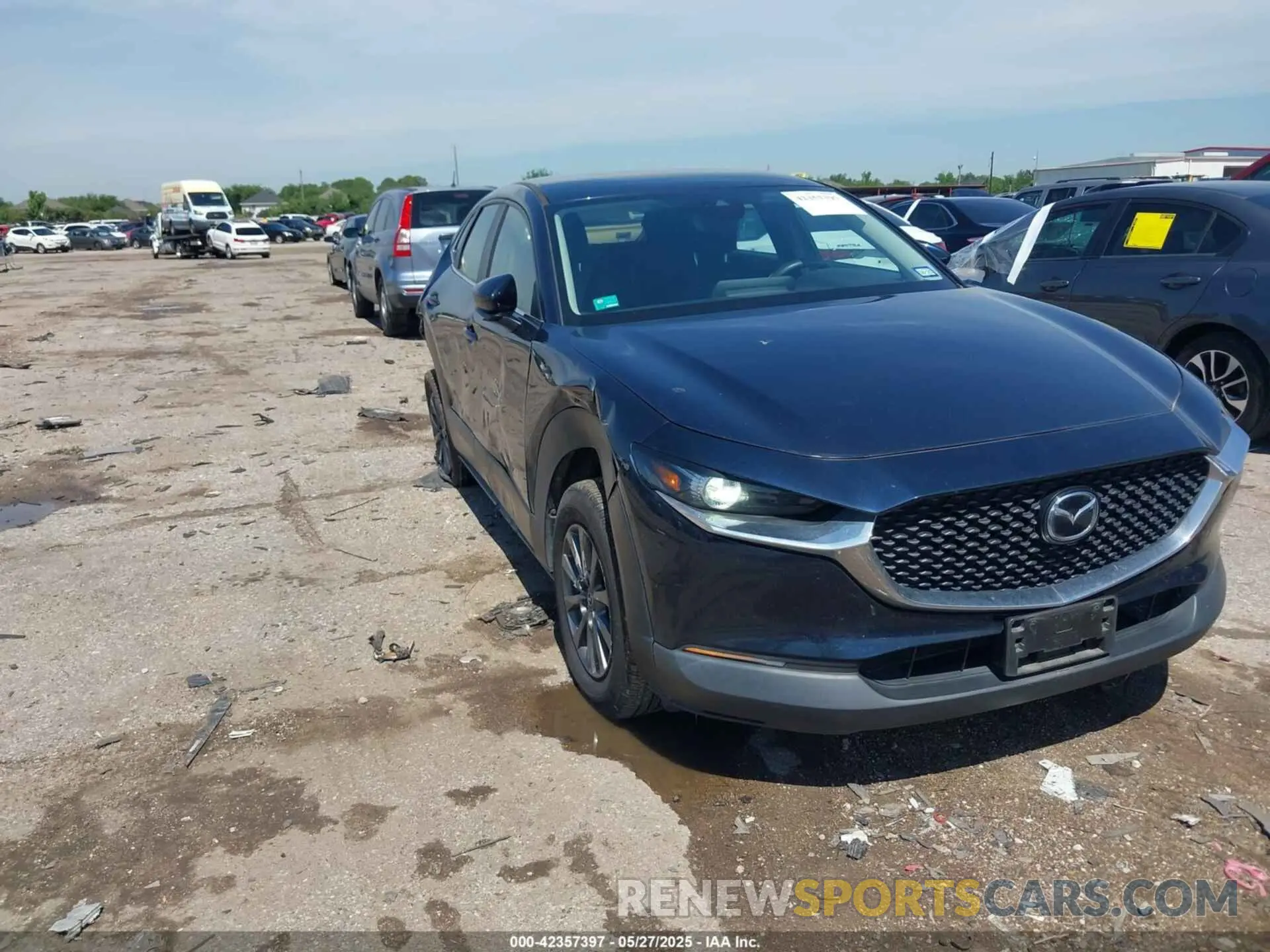 1 Photograph of a damaged car 3MVDMAAL2MM252953 MAZDA CX-30 2021