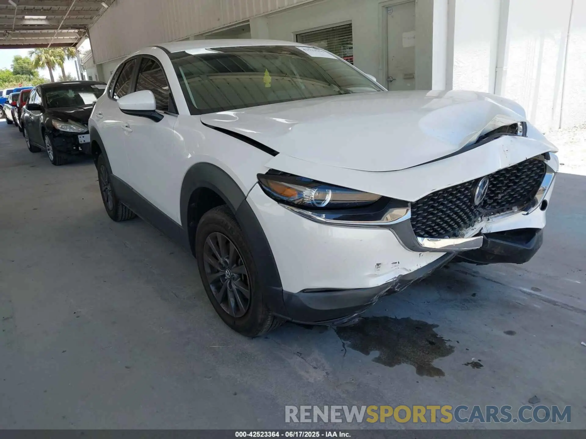 1 Photograph of a damaged car 3MVDMAAL8MM211999 MAZDA CX-30 2021