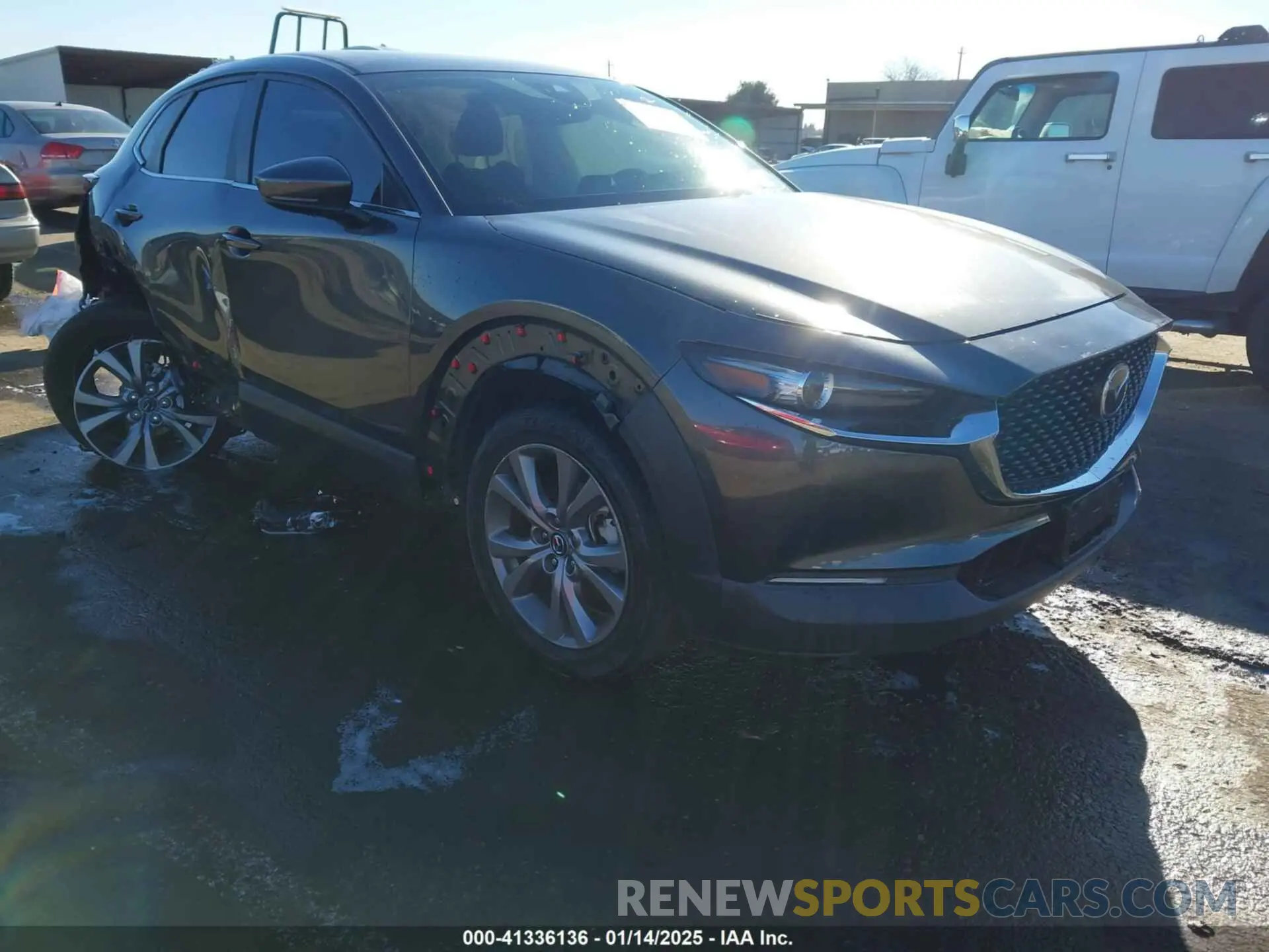 1 Photograph of a damaged car 3MVDMABL0MM220307 MAZDA CX-30 2021