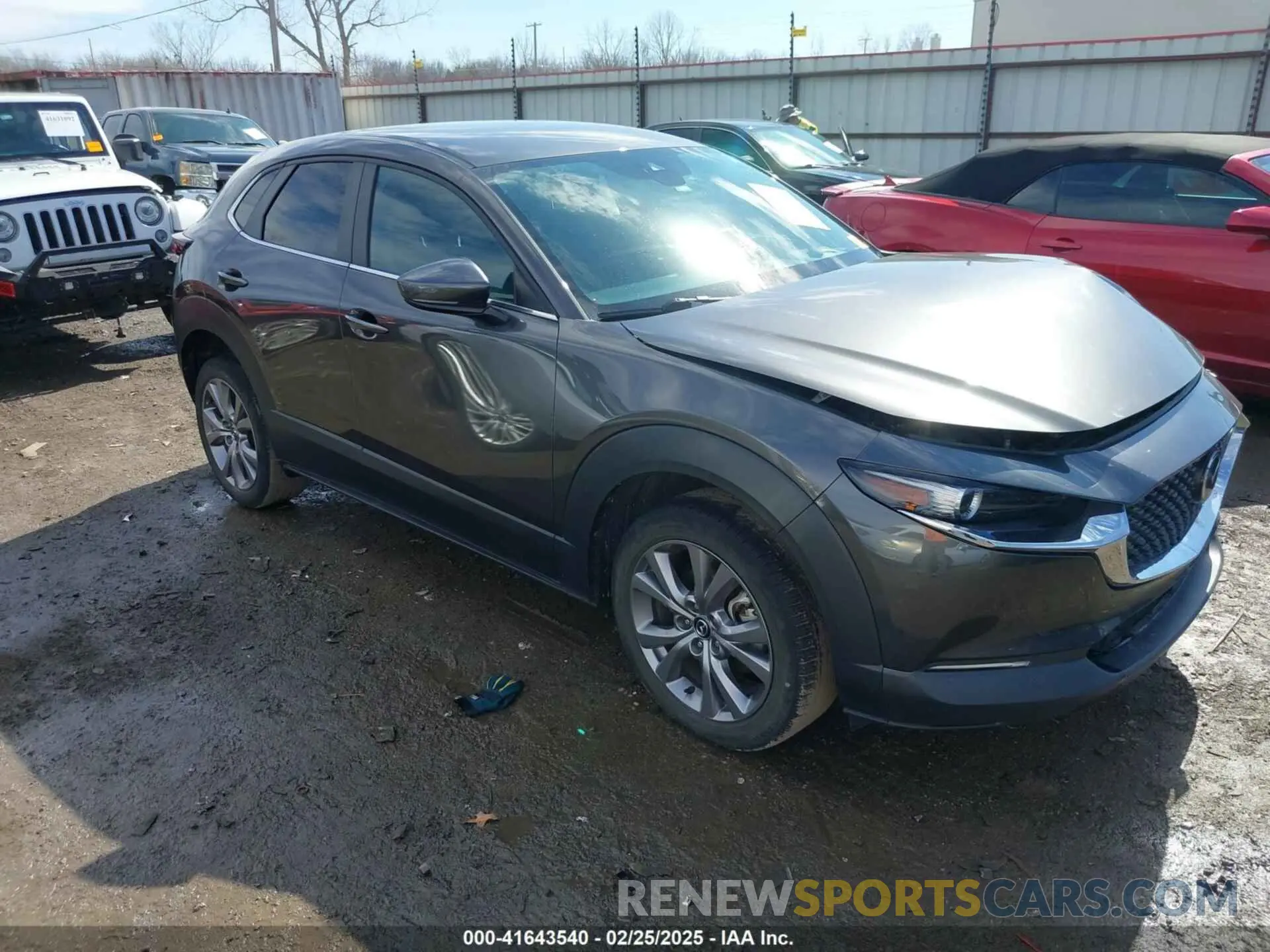 1 Photograph of a damaged car 3MVDMABL2MM220311 MAZDA CX-30 2021