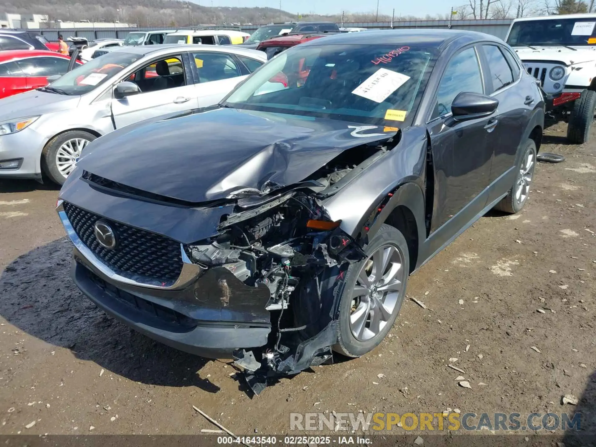 6 Photograph of a damaged car 3MVDMABL2MM220311 MAZDA CX-30 2021