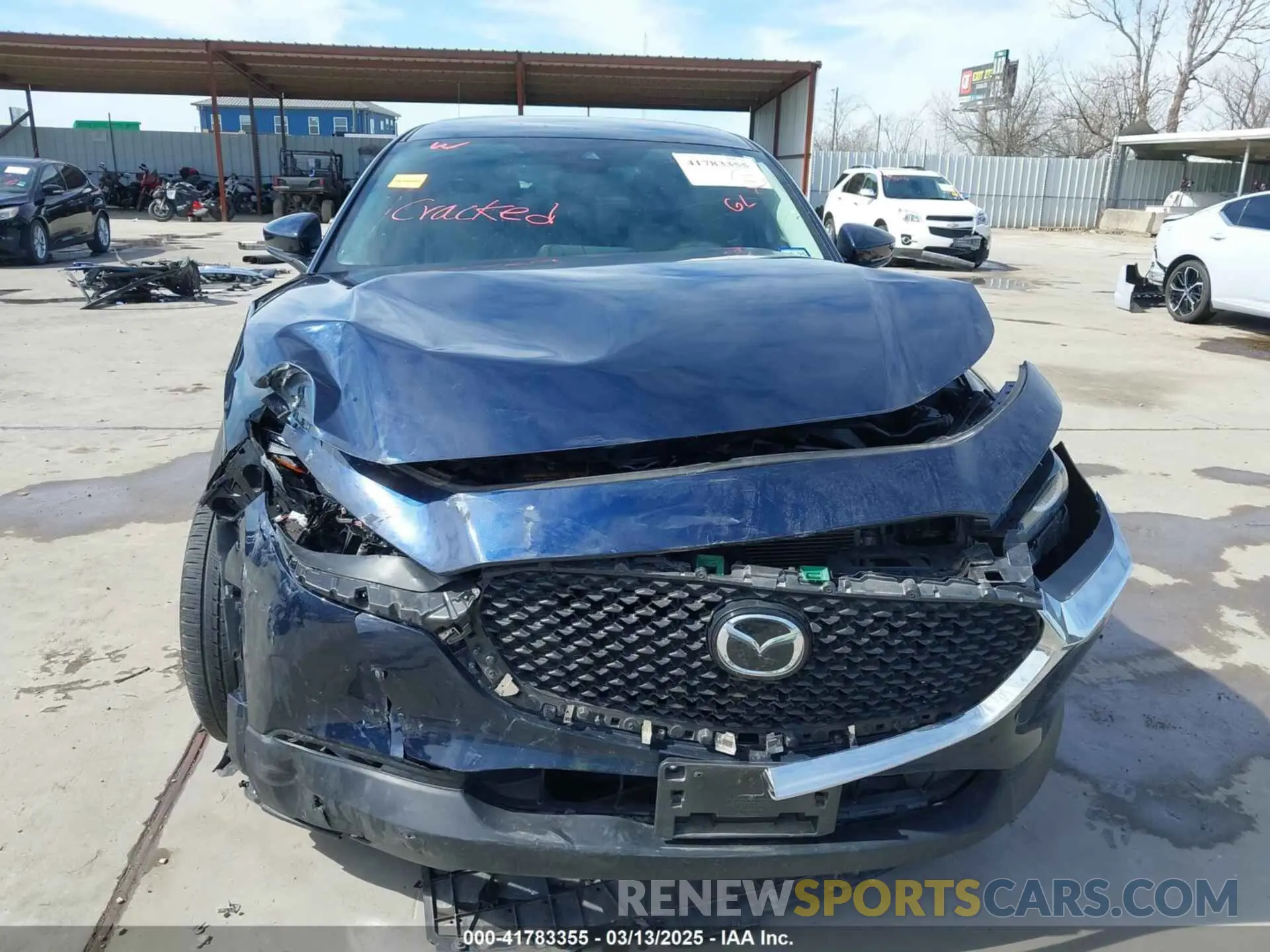 6 Photograph of a damaged car 3MVDMABL5MM272418 MAZDA CX-30 2021