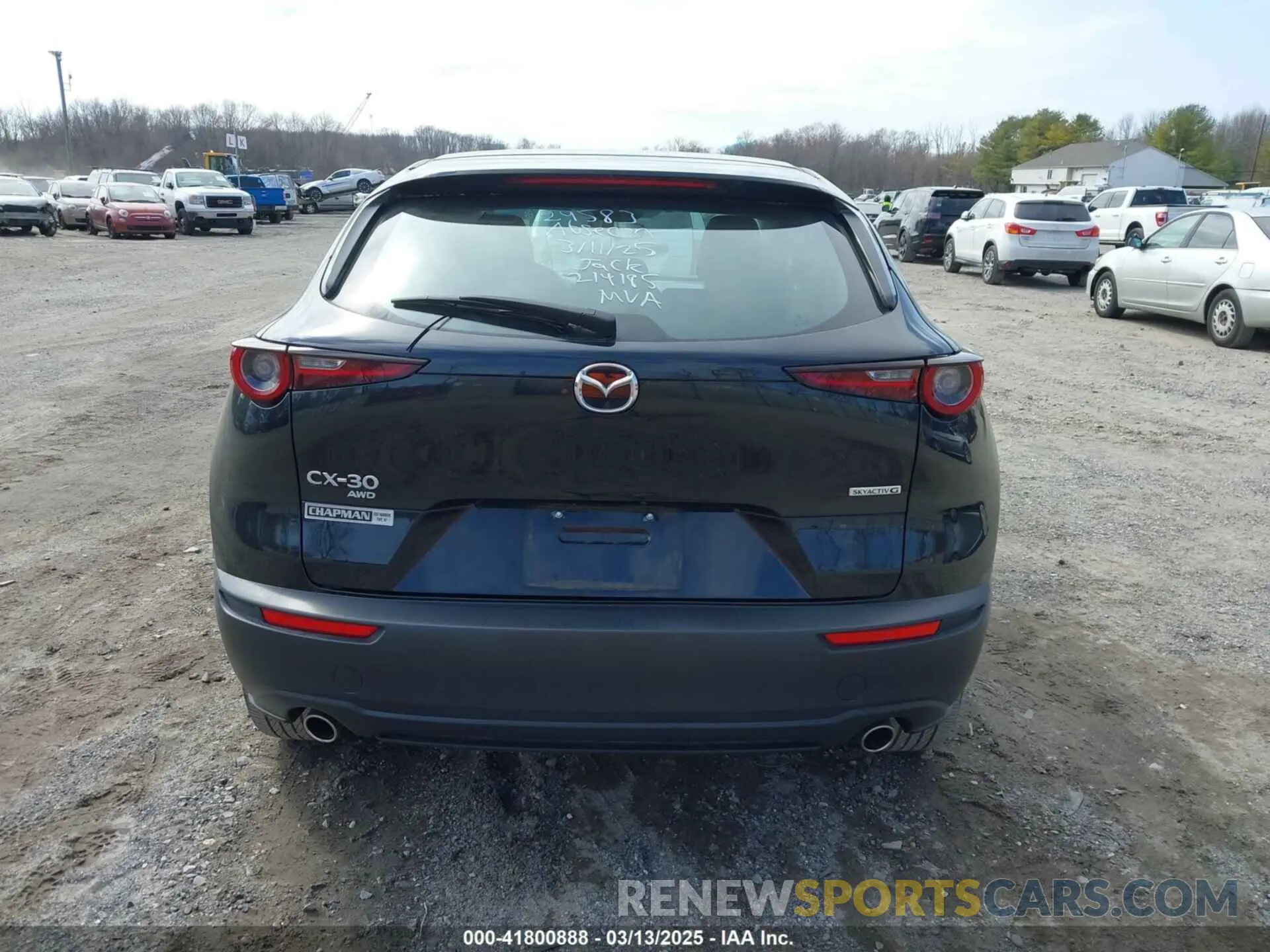 16 Photograph of a damaged car 3MVDMBAL5MM214185 MAZDA CX-30 2021
