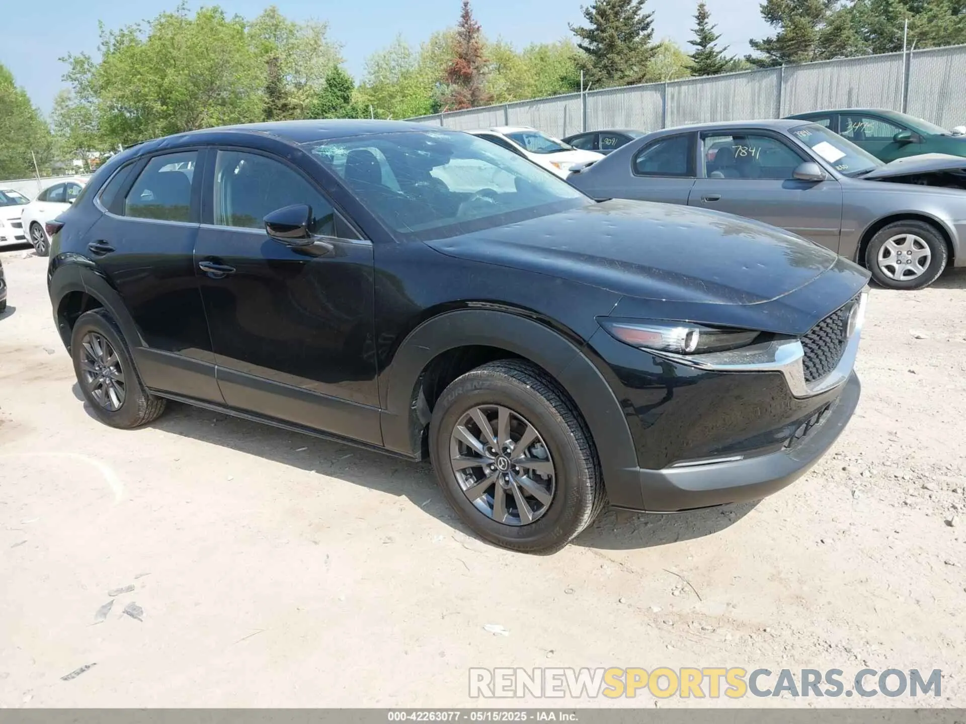 1 Photograph of a damaged car 3MVDMBAL6MM264948 MAZDA CX-30 2021
