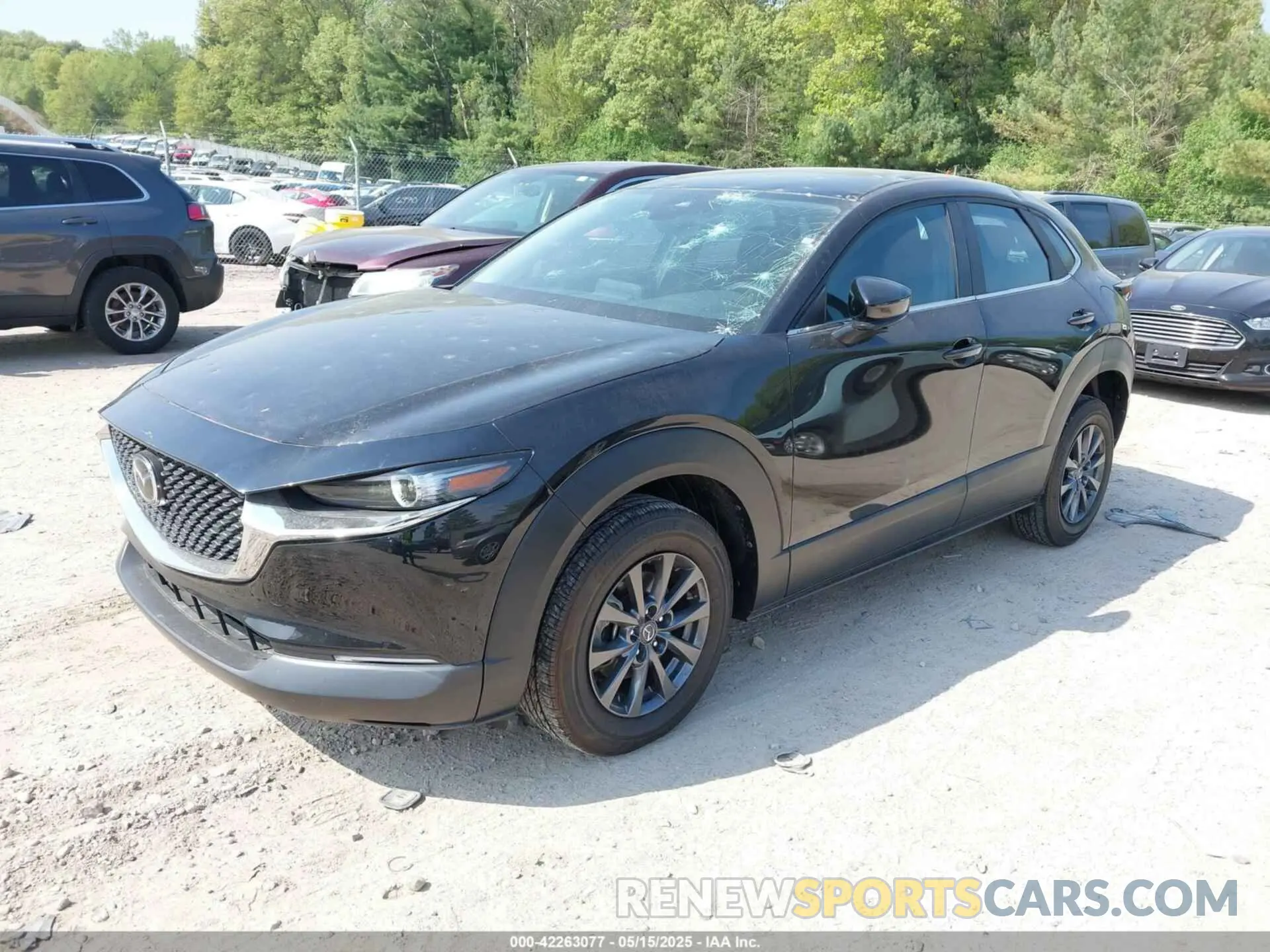 2 Photograph of a damaged car 3MVDMBAL6MM264948 MAZDA CX-30 2021