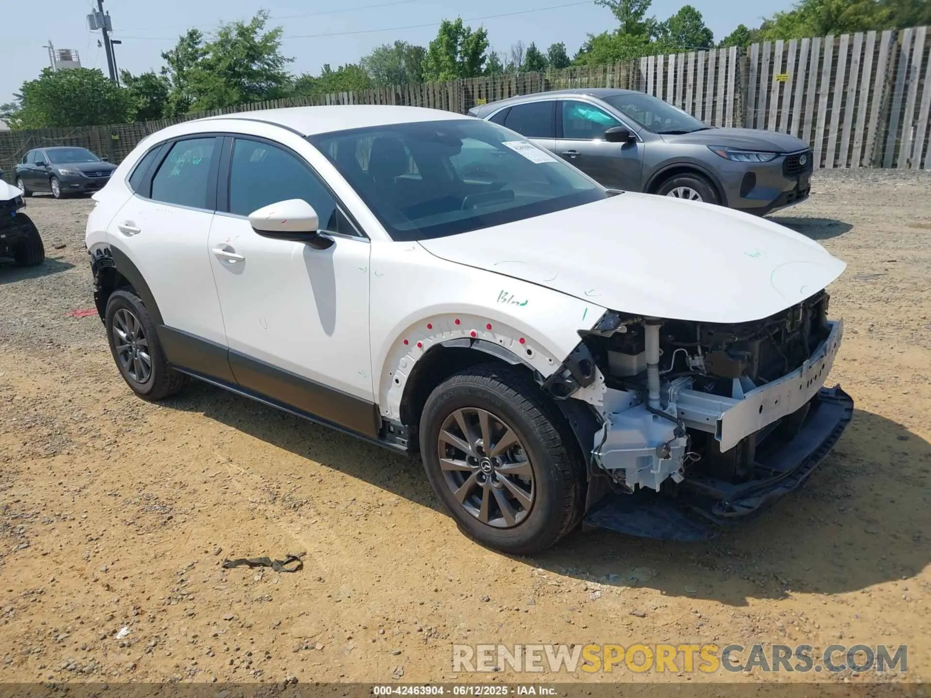 1 Photograph of a damaged car 3MVDMBAL7MM232767 MAZDA CX-30 2021