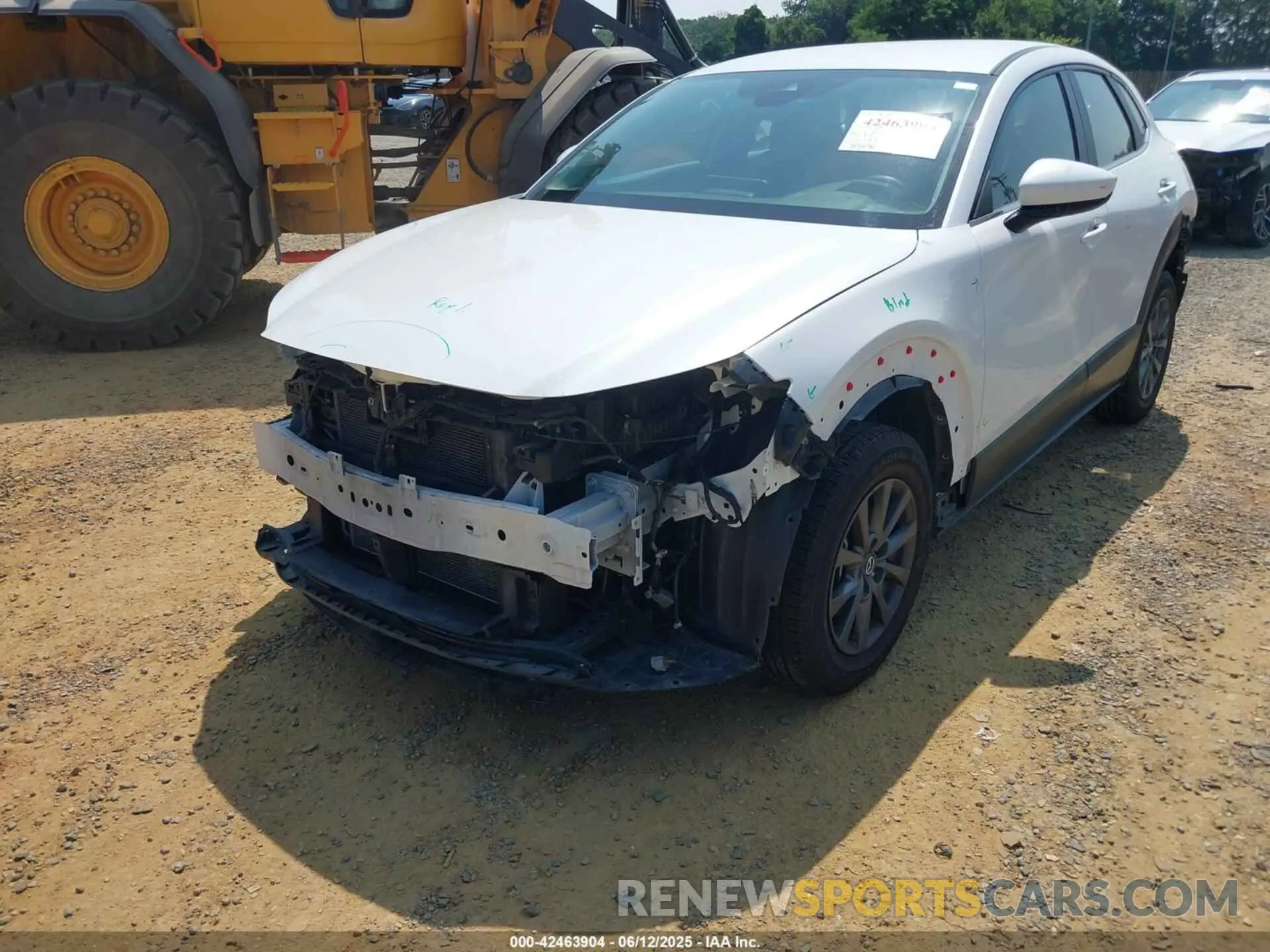6 Photograph of a damaged car 3MVDMBAL7MM232767 MAZDA CX-30 2021