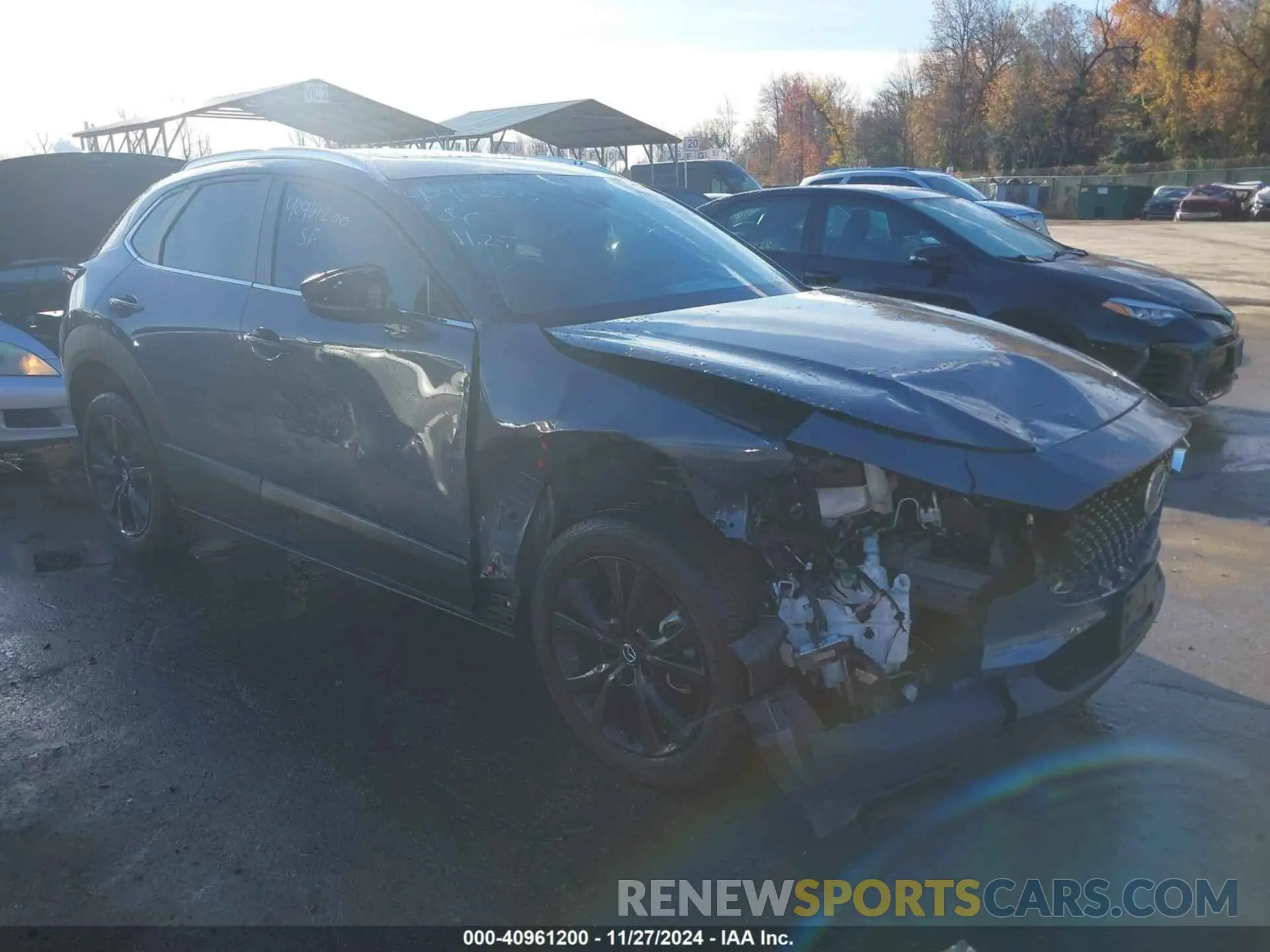 1 Photograph of a damaged car 3MVDMBAY1MM265209 MAZDA CX-30 2021