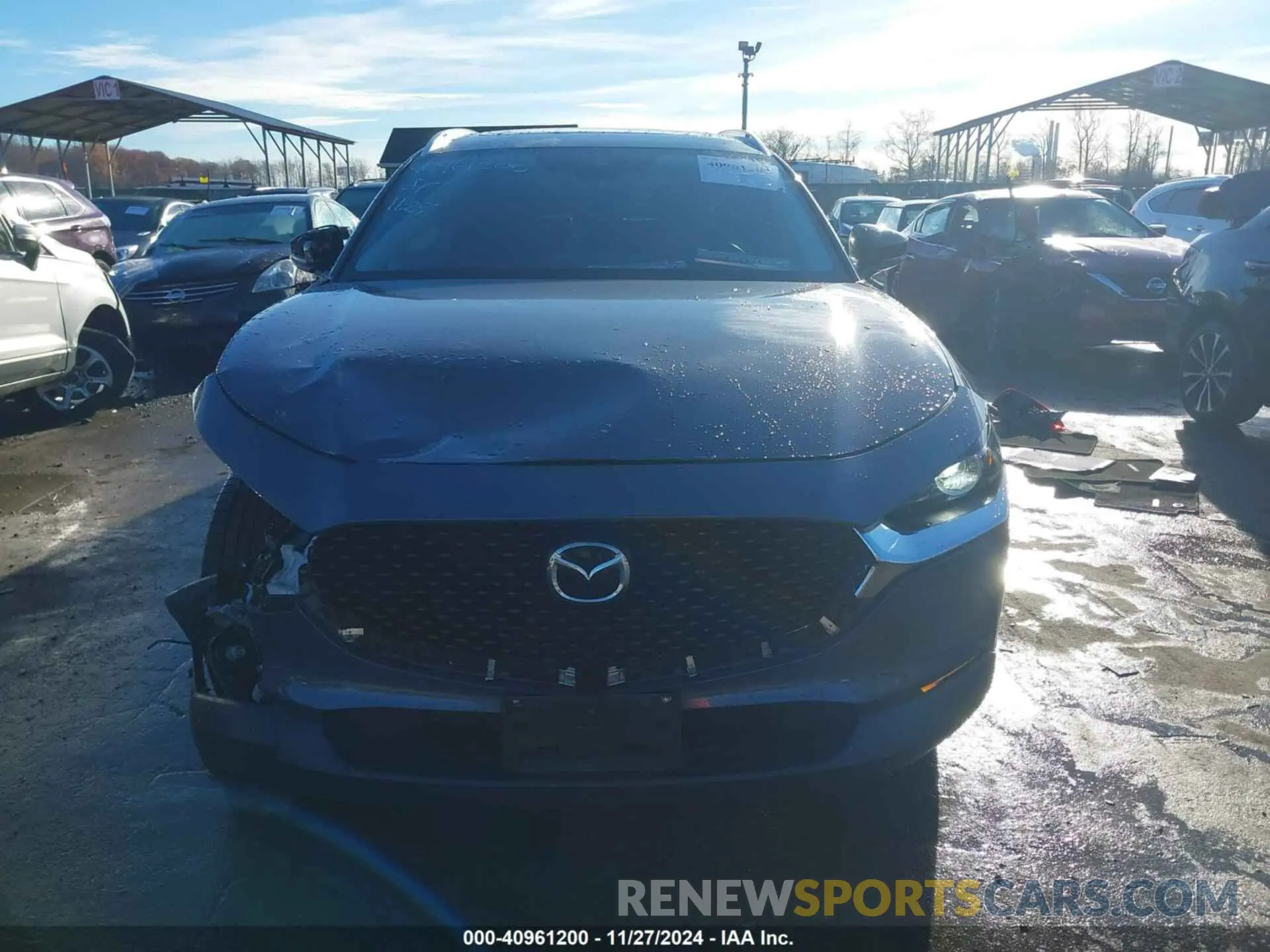 12 Photograph of a damaged car 3MVDMBAY1MM265209 MAZDA CX-30 2021