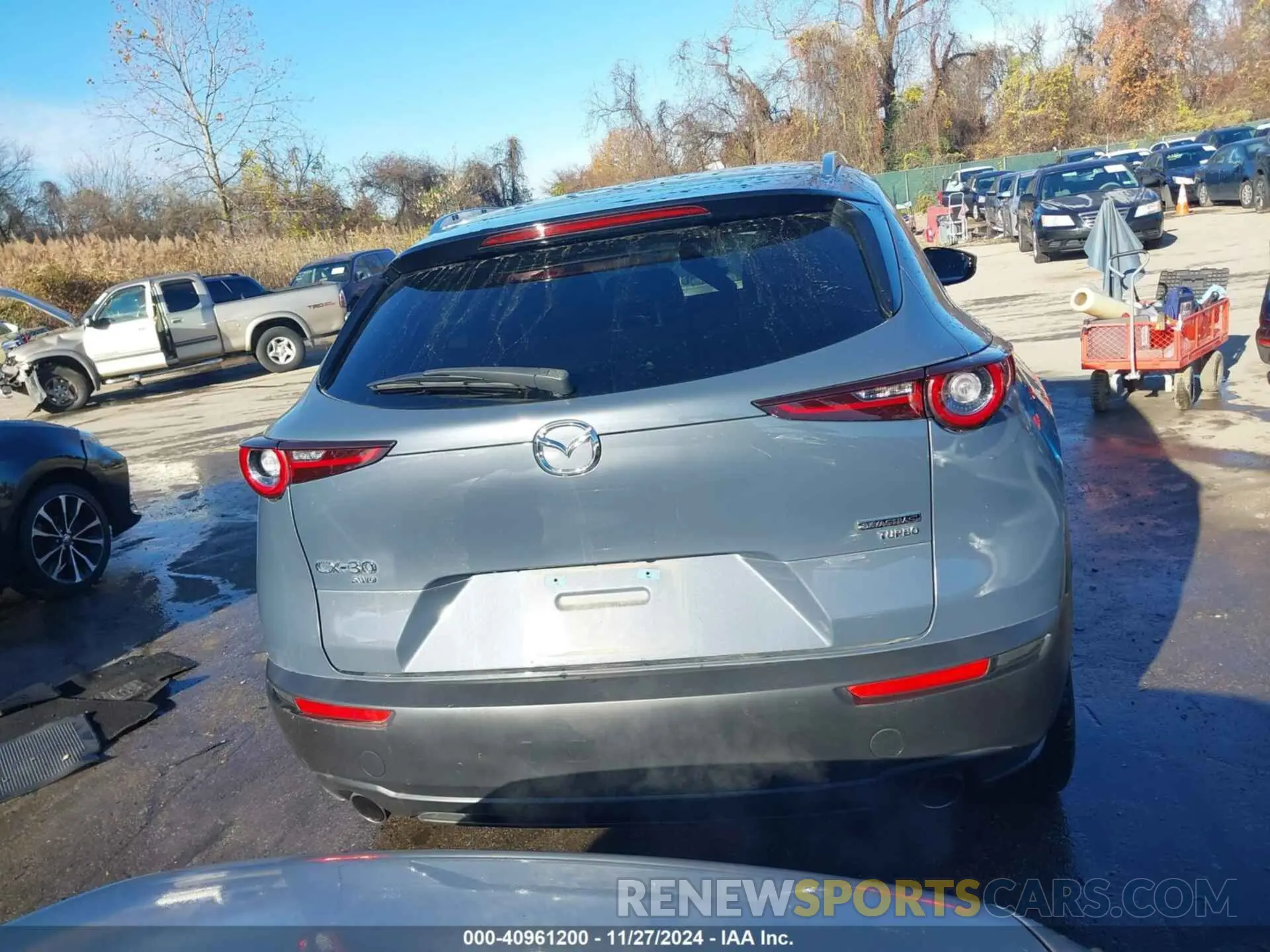 16 Photograph of a damaged car 3MVDMBAY1MM265209 MAZDA CX-30 2021
