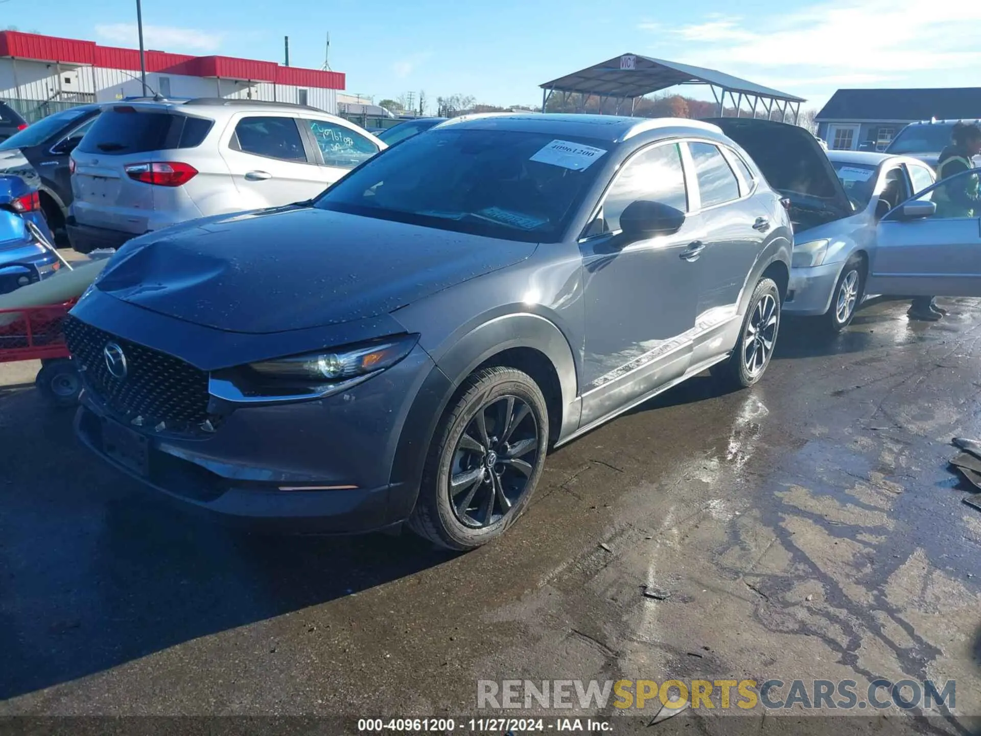 2 Photograph of a damaged car 3MVDMBAY1MM265209 MAZDA CX-30 2021