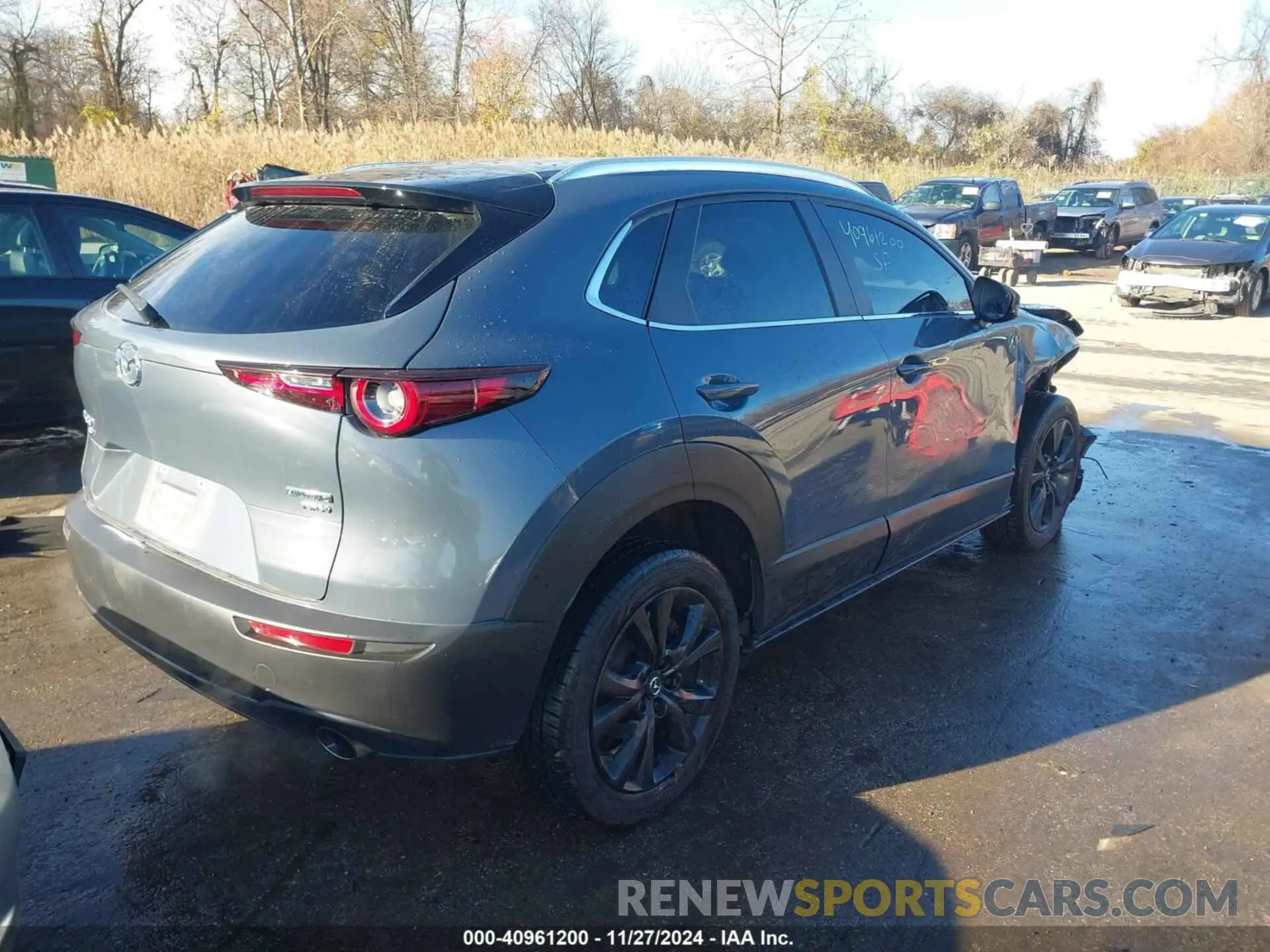 4 Photograph of a damaged car 3MVDMBAY1MM265209 MAZDA CX-30 2021