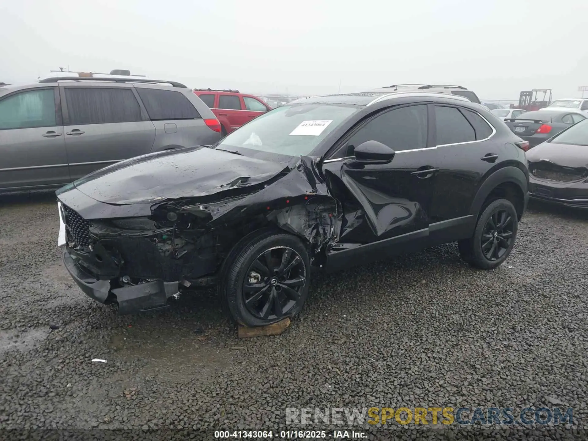 2 Photograph of a damaged car 3MVDMBAY8MM264428 MAZDA CX-30 2021