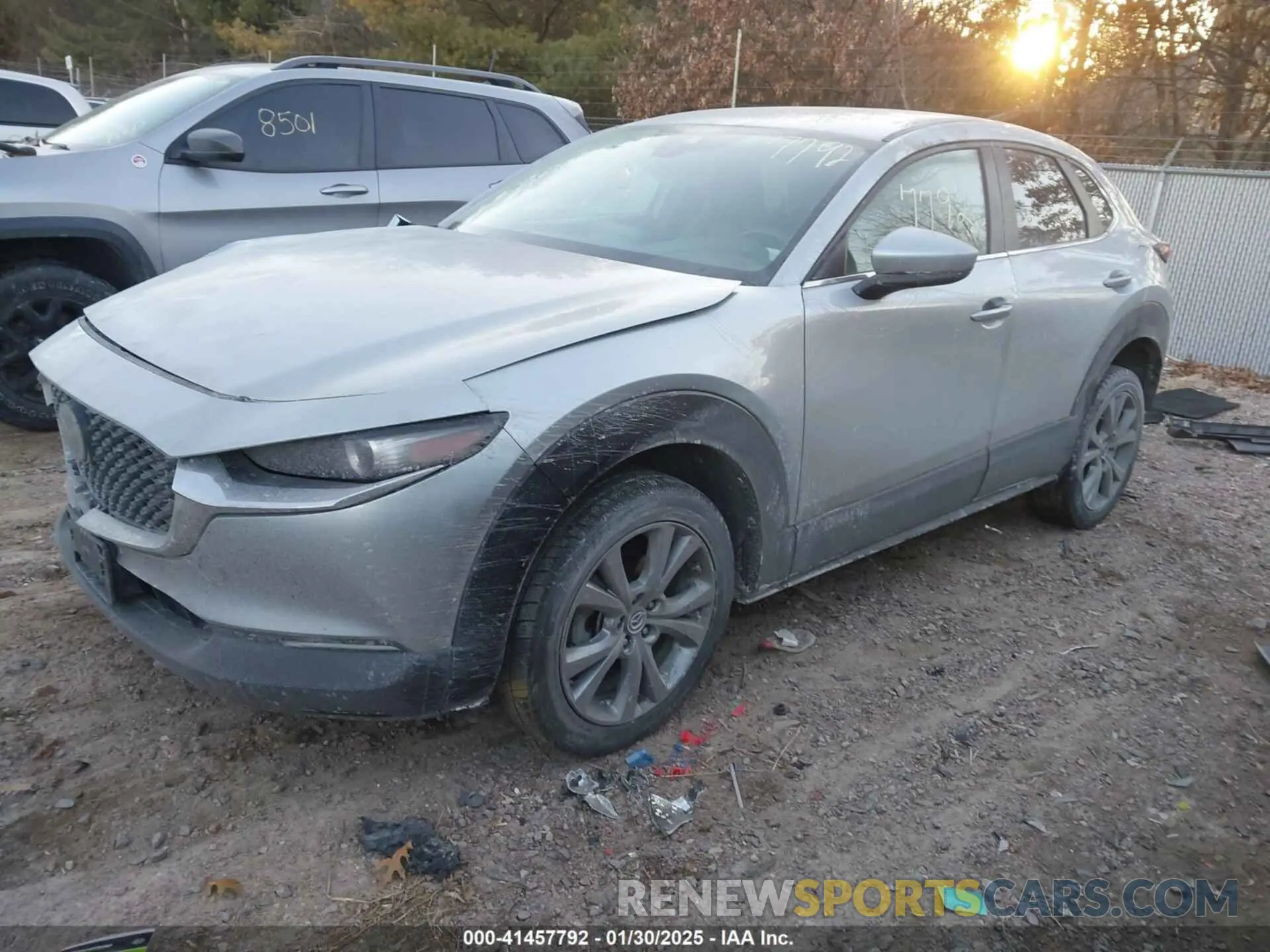 2 Photograph of a damaged car 3MVDMBBL0MM237386 MAZDA CX-30 2021